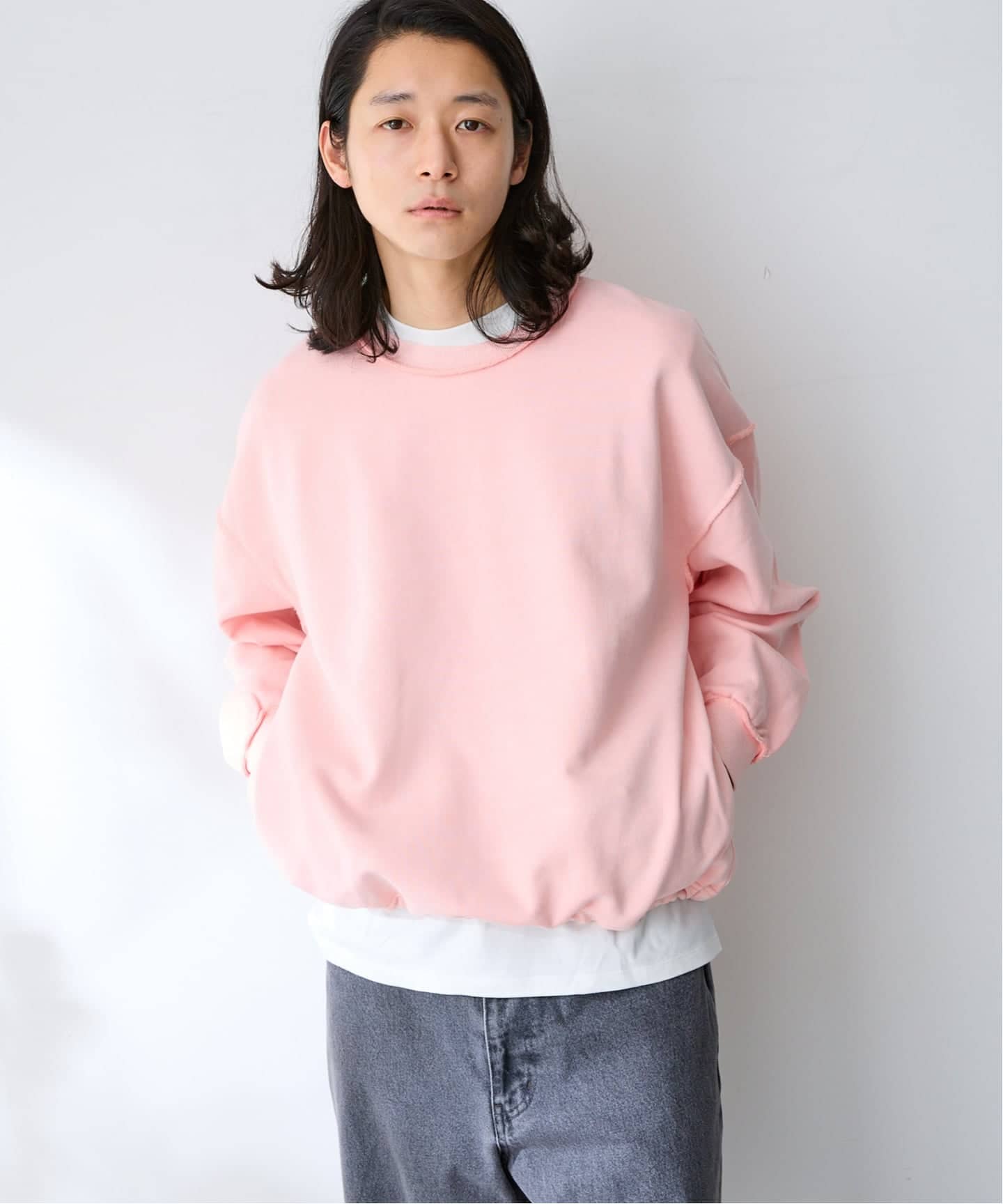 2点セット】FORHUS ピグメントセットスウェット（Tシャツ／カットソー