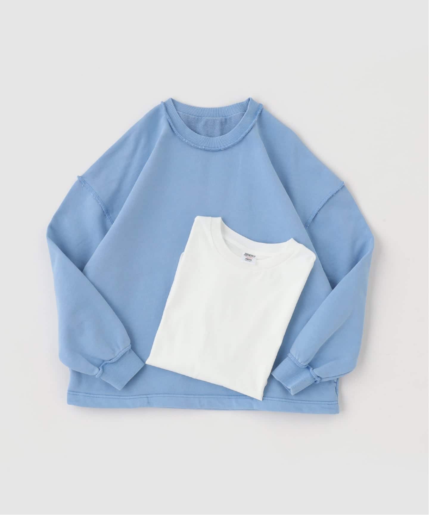 2点セット】FORHUS ピグメントセットスウェット（Tシャツ／カットソー