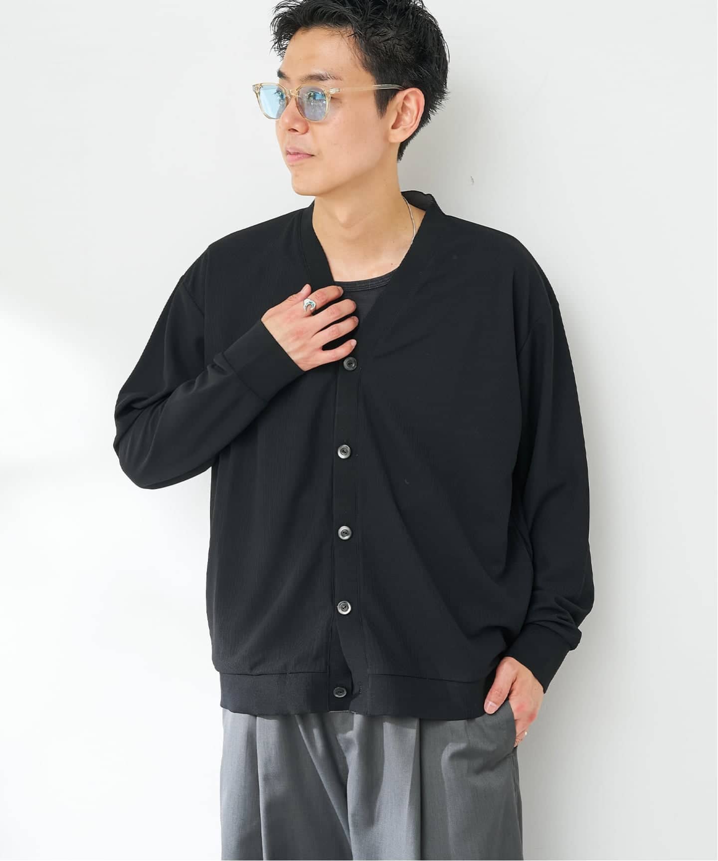 シャネツカーディガン（カーディガン）｜B.C STOCK（ベーセーストック