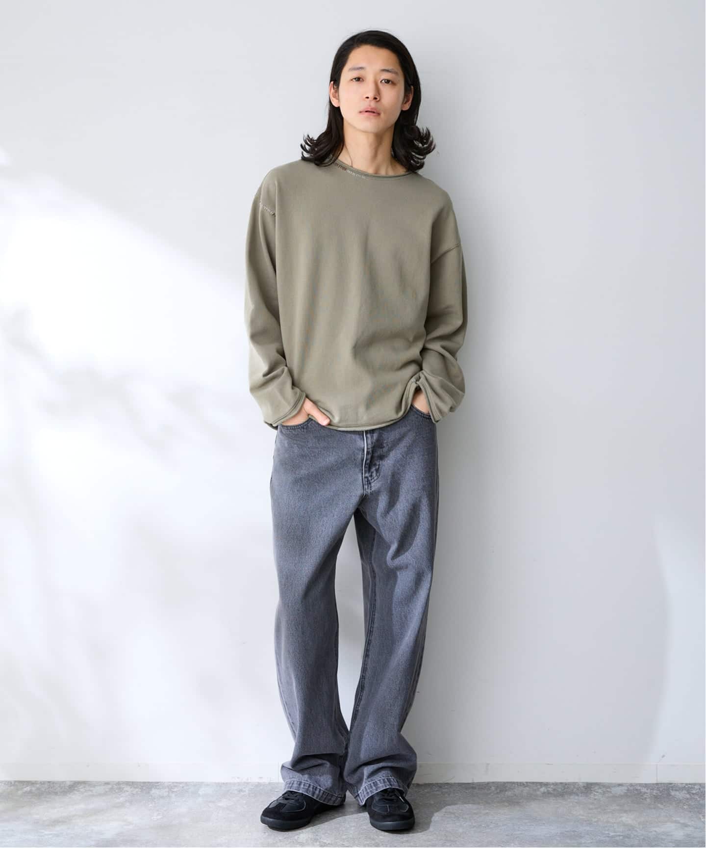 ステッチデザインスウェット（Tシャツ／カットソー）｜B.C STOCK（ベー