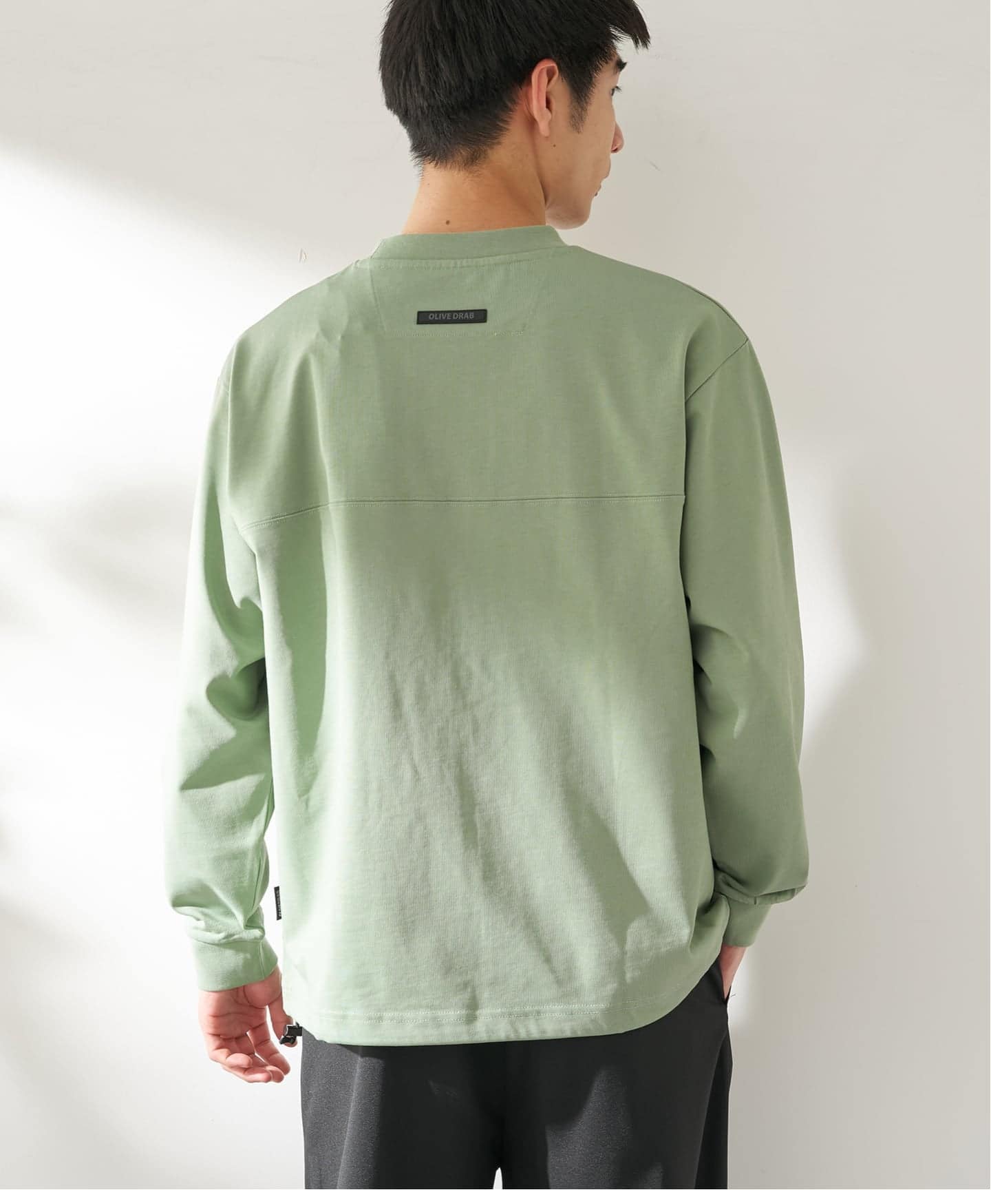 OLIVEDRAB / オリーブドラブ DRAWCODE L/S-Tシャツ（Tシャツ