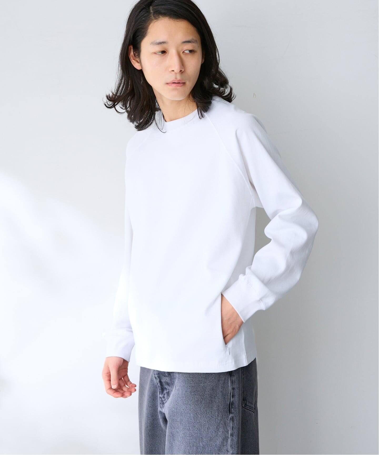 ライトポンチラグランロンT（Tシャツ／カットソー）｜B.C STOCK（ベー