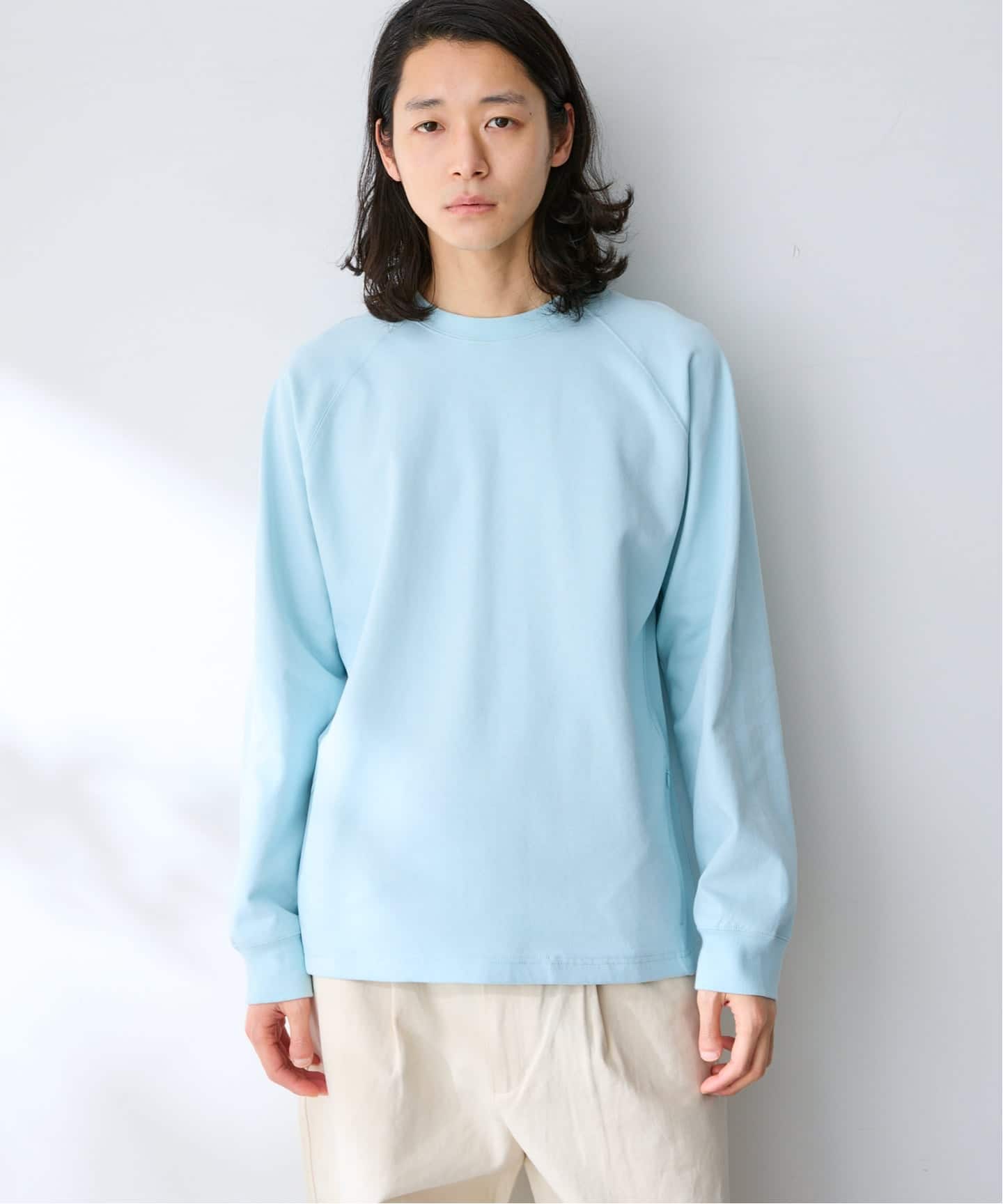 ライトポンチラグランロンT（Tシャツ／カットソー）｜B.C STOCK（ベー