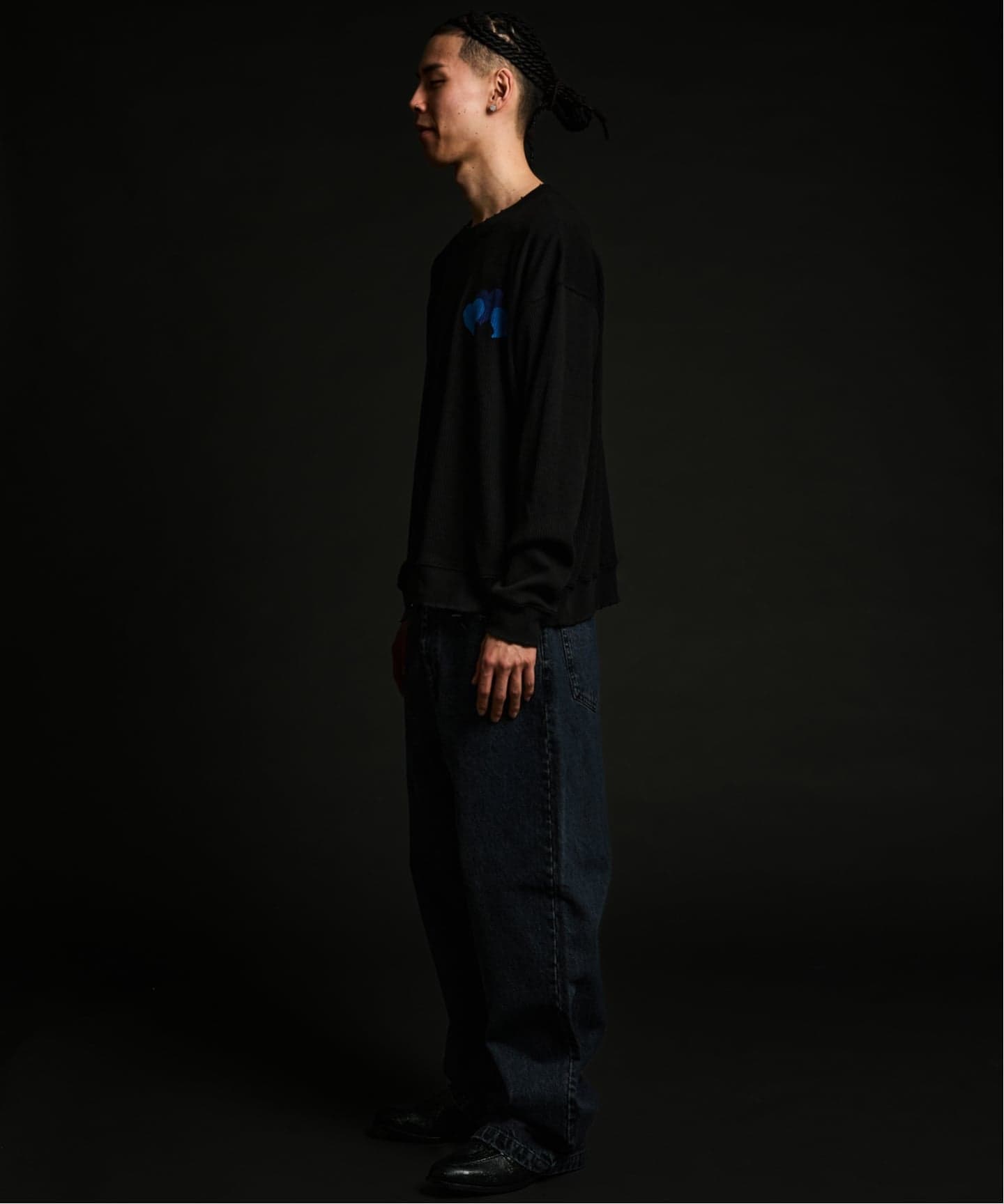 SCREEN STARS 別注 グラインダーワッフル ロンTEE / SCREEN STRAS EX