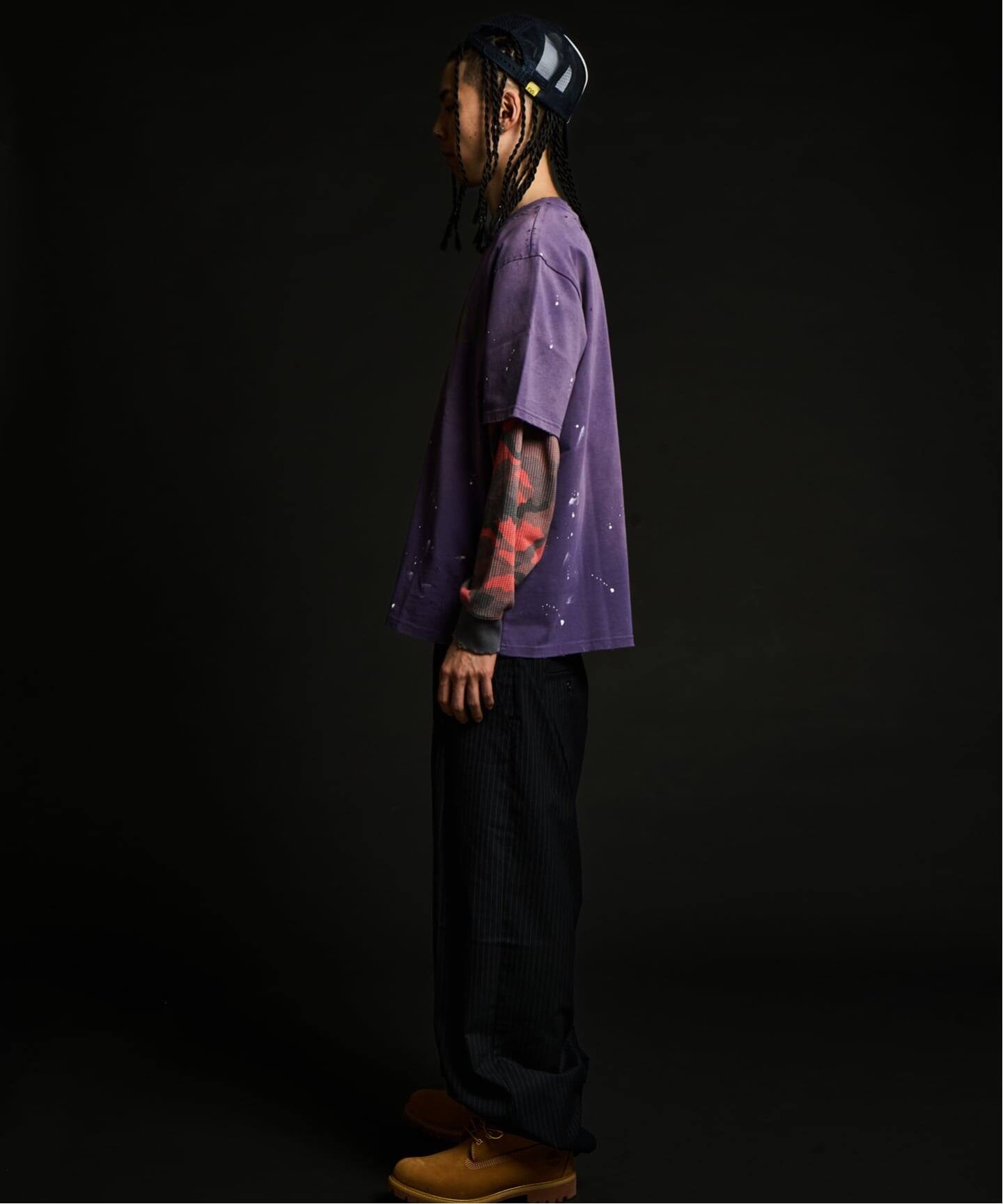 SCREEN STARS 別注 グラインダーワッフル ロンTEE / SCREEN STRAS EX