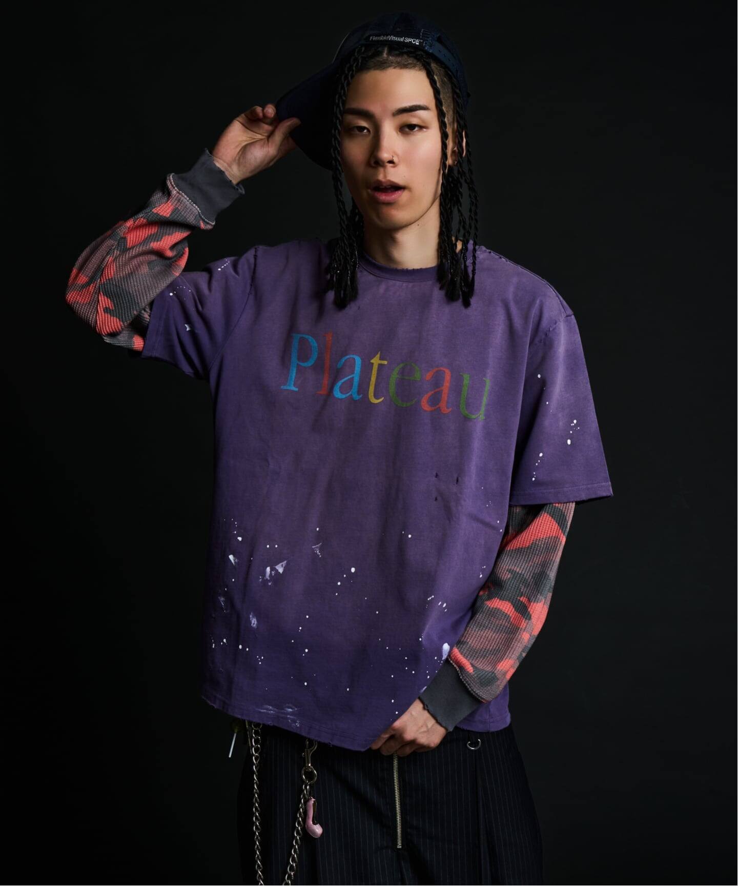 SCREEN STARS 別注 グラインダーワッフル ロンTEE / SCREEN STRAS EX