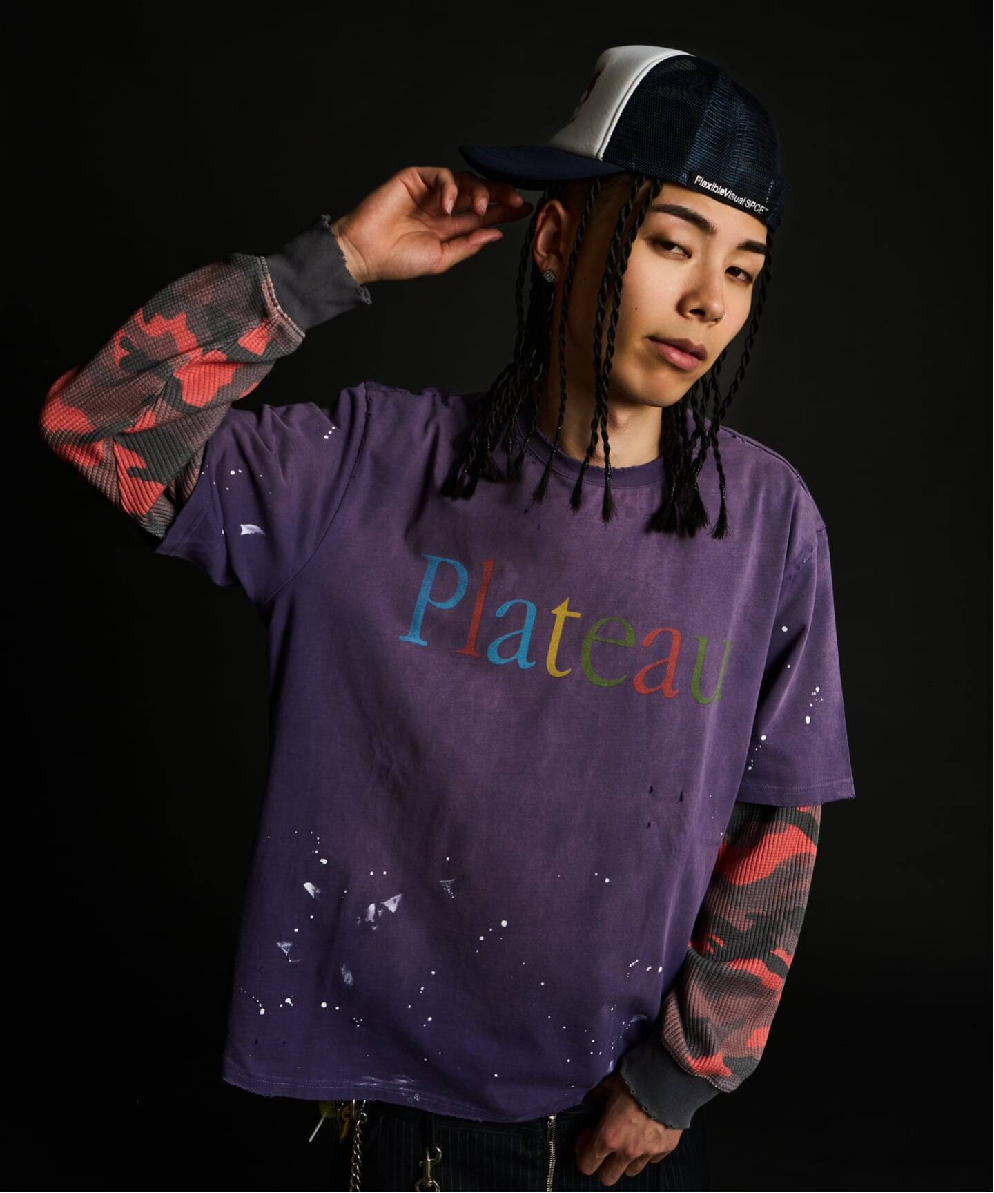 SCREEN STARS 別注 グラインダーワッフル ロンTEE / SCREEN STRAS EX