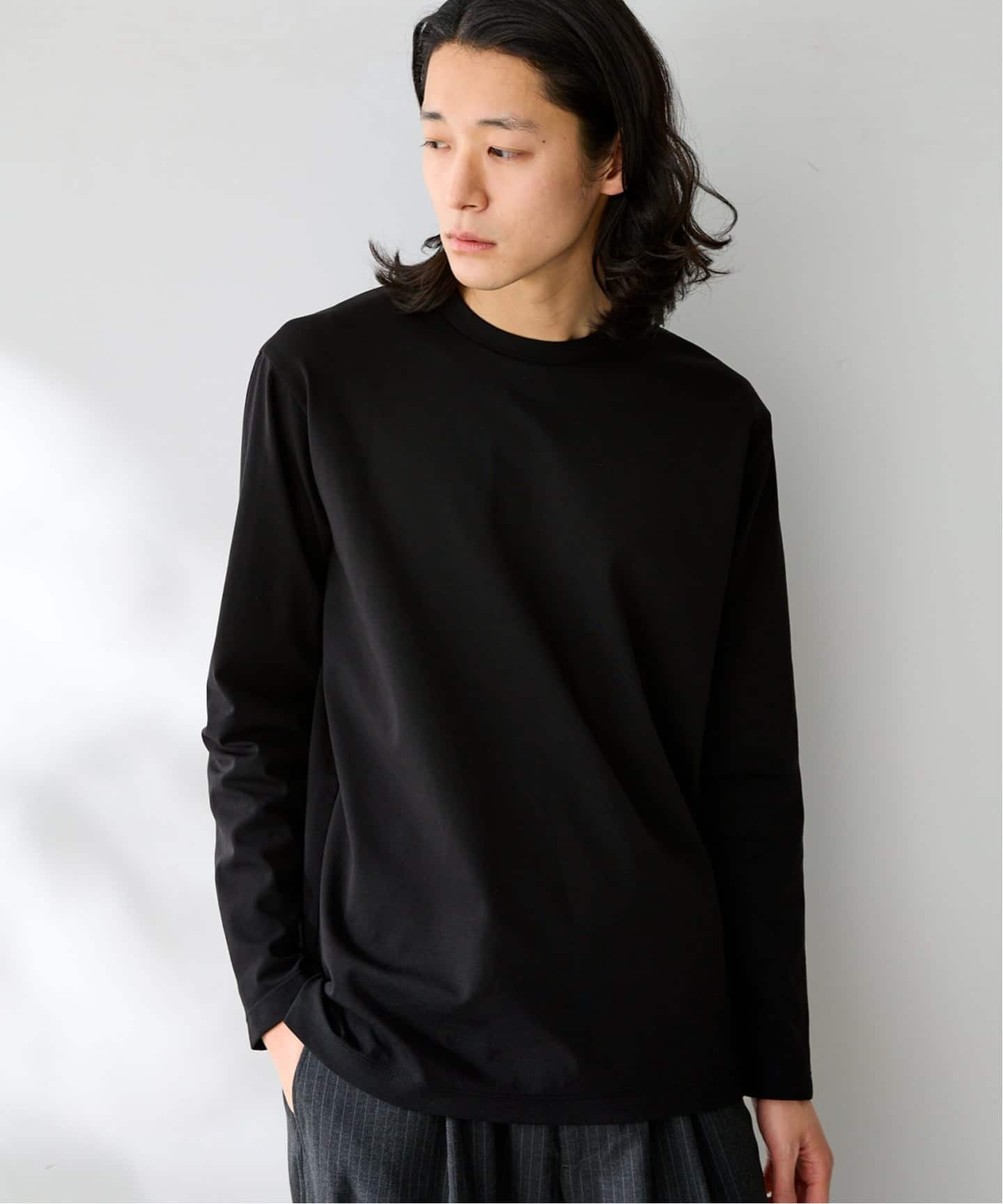 MULTI FUNCTION 32G PONTE ロングスリーブTシャツ（Tシャツ