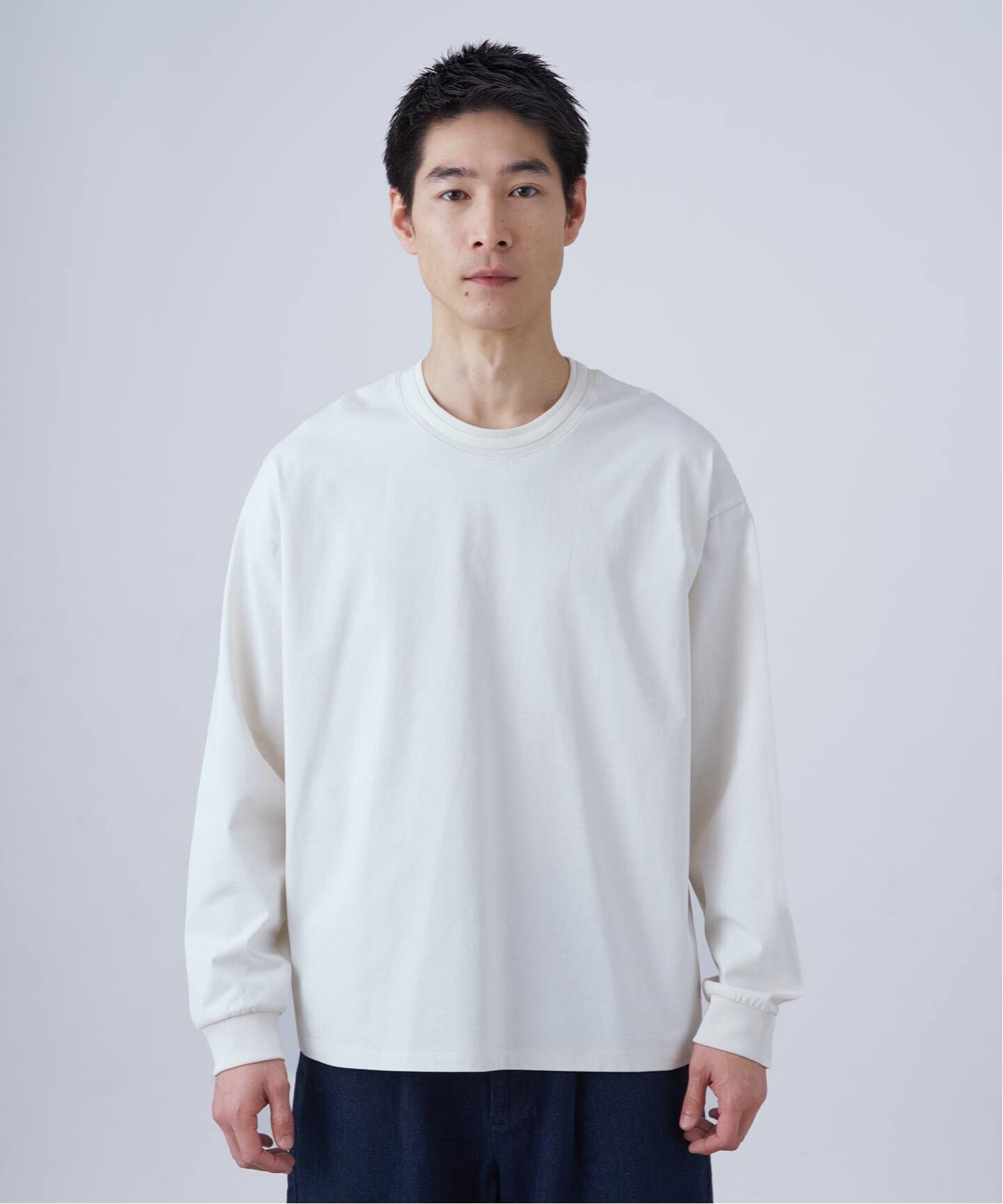 Deux Allures / ドゥ アリュール バイカラーパイピング Tシャツ（T