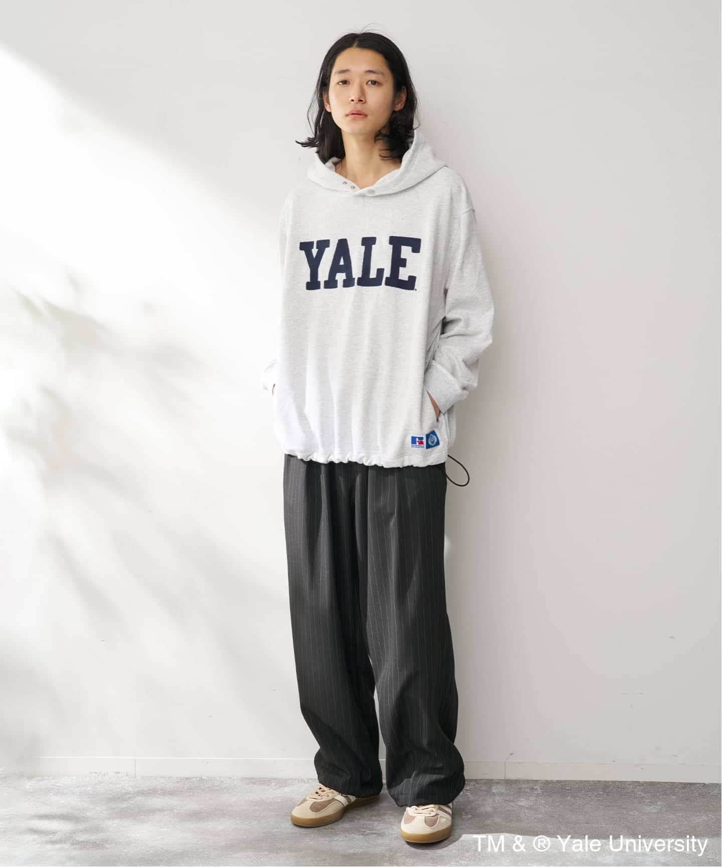 【ネイビー】Russell Athletic / ラッセル アスレティック 別注 カレッジパーカー Russell Athletic / ラッセル アスレティック 別注 カレッジパーカー