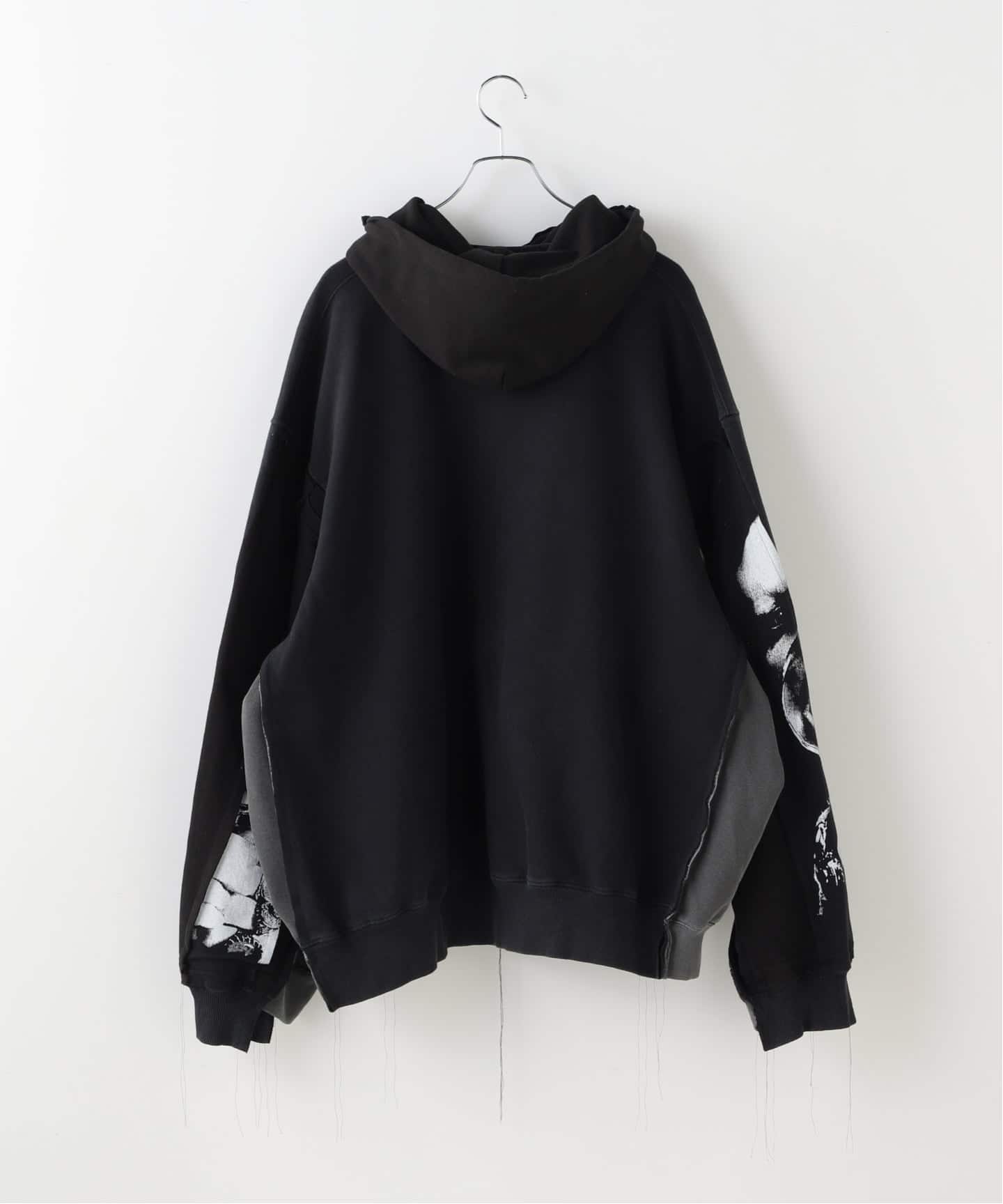 DISCOVERED / ディスカバード Band Tee Dolman Zip Hoodie（パーカー