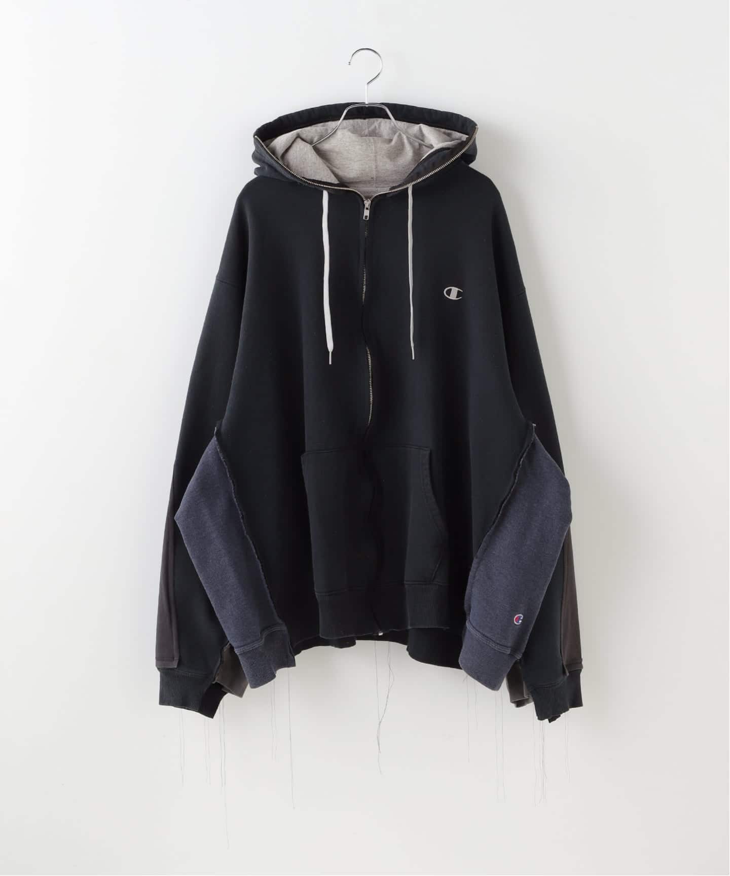 DISCOVERED / ディスカバード Band Tee Dolman Zip Hoodie（パーカー