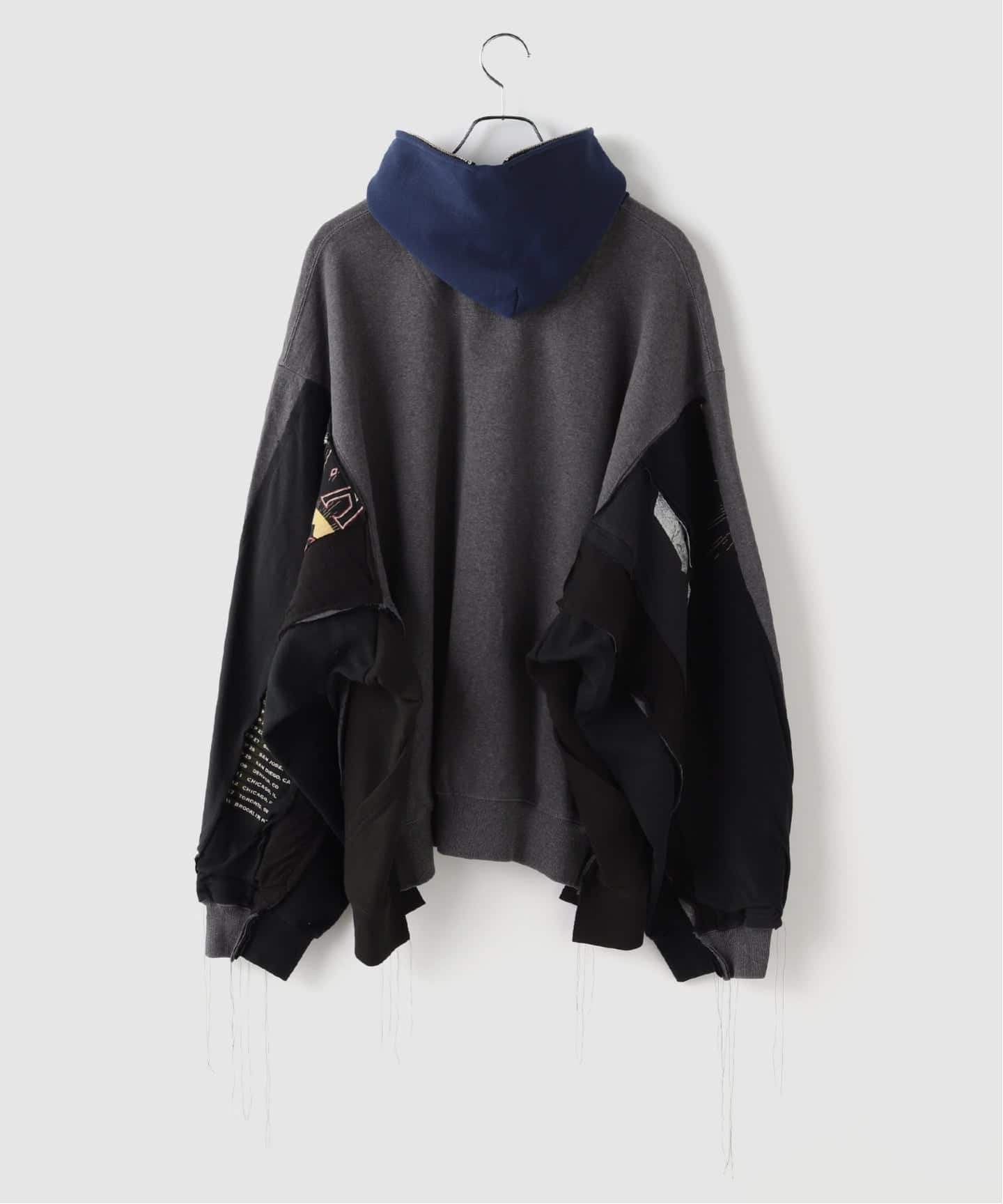 DESCENTパーカー DISCOVERED / ディスカバード Band Tee Dolman Zip Hoodie（パーカー