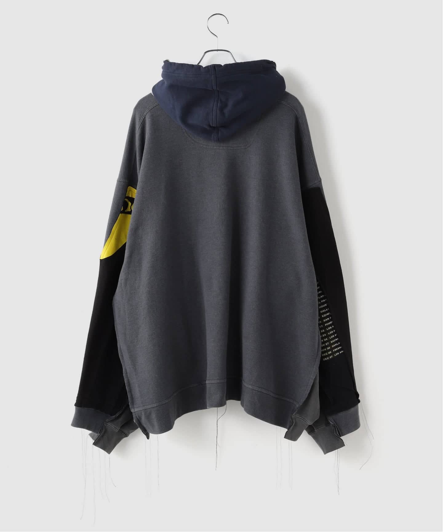 DESCENTパーカー DISCOVERED / ディスカバード Band Tee Dolman Zip Hoodie（パーカー
