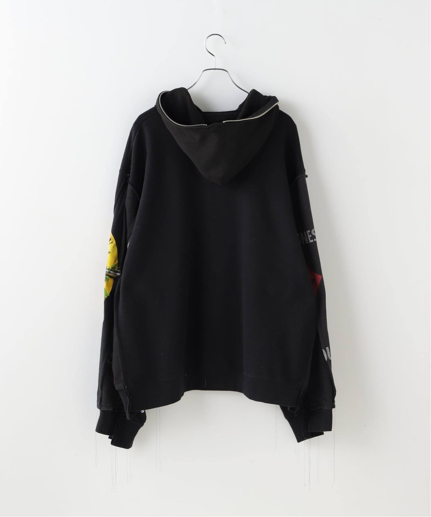 DISCOVERED / ディスカバード Band Tee Dolman Zip Hoodie（パーカー