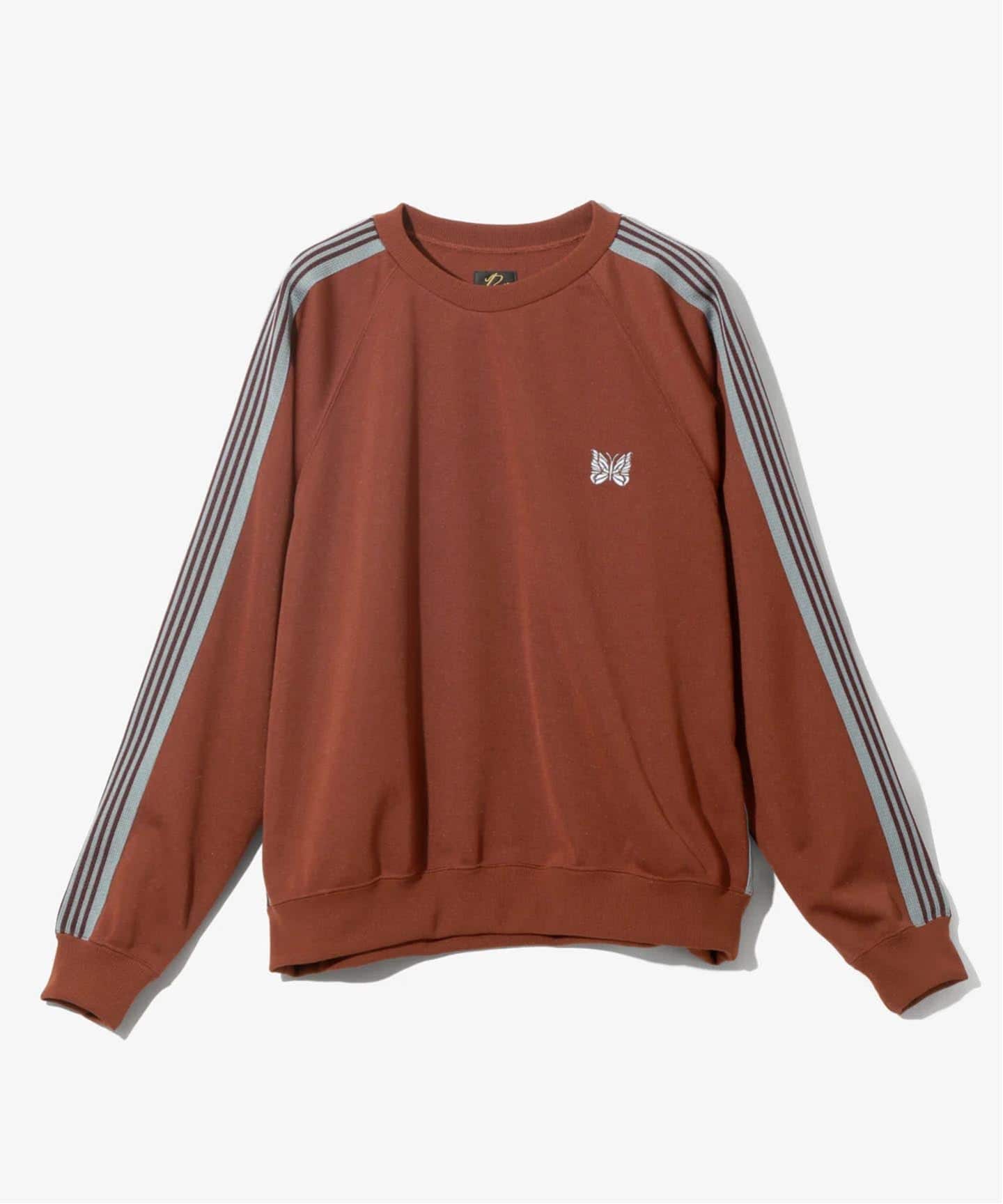 NEEDLES/ニードルズ Track Crew Neck Shirt - Poly Smooth（Tシャツ