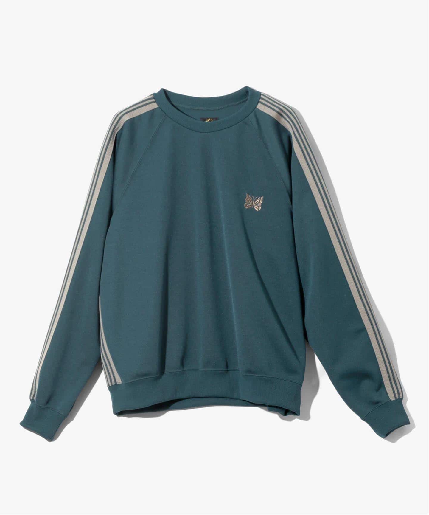 NEEDLES/ニードルズ Track Crew Neck Shirt - Poly Smooth（Tシャツ