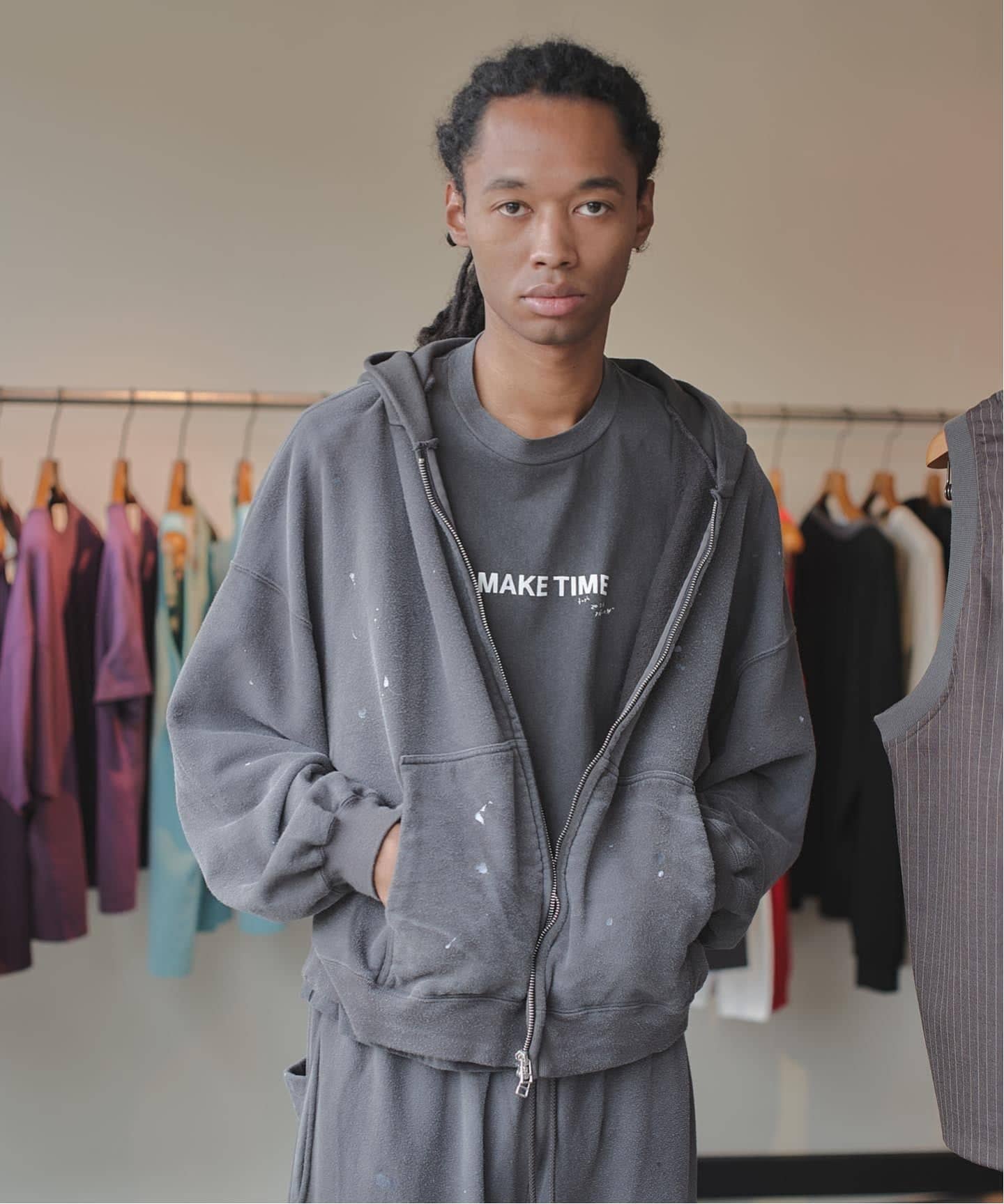 FORME ジップアップ　フーディー　パーカー refomed / リフォメッド FRESH MAN ZIPUP HOODIE（パーカー）｜JOINT