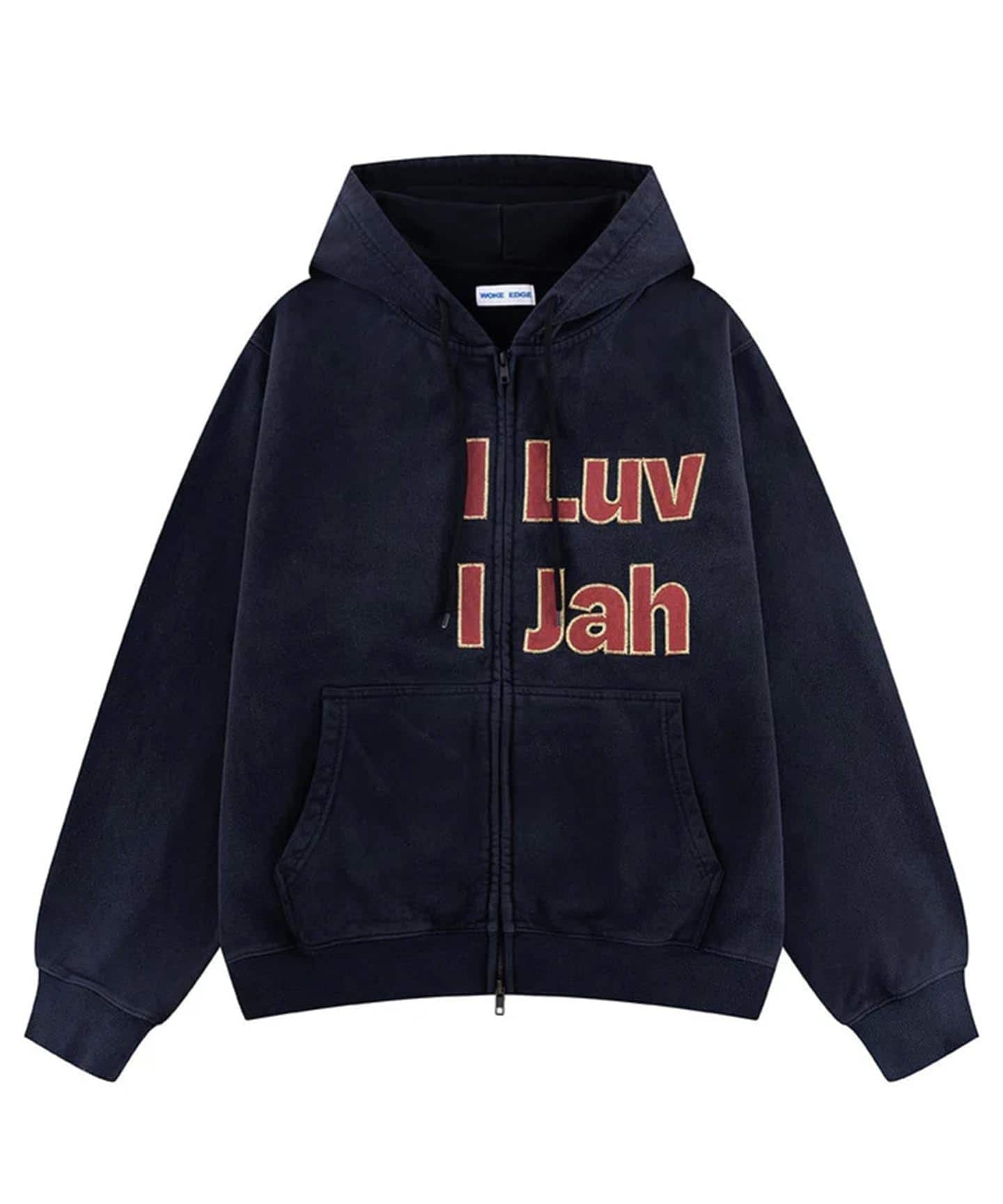 WOKE EDGE / ウォークエッジ I Luv I Jah Zip Hoodie（パーカー