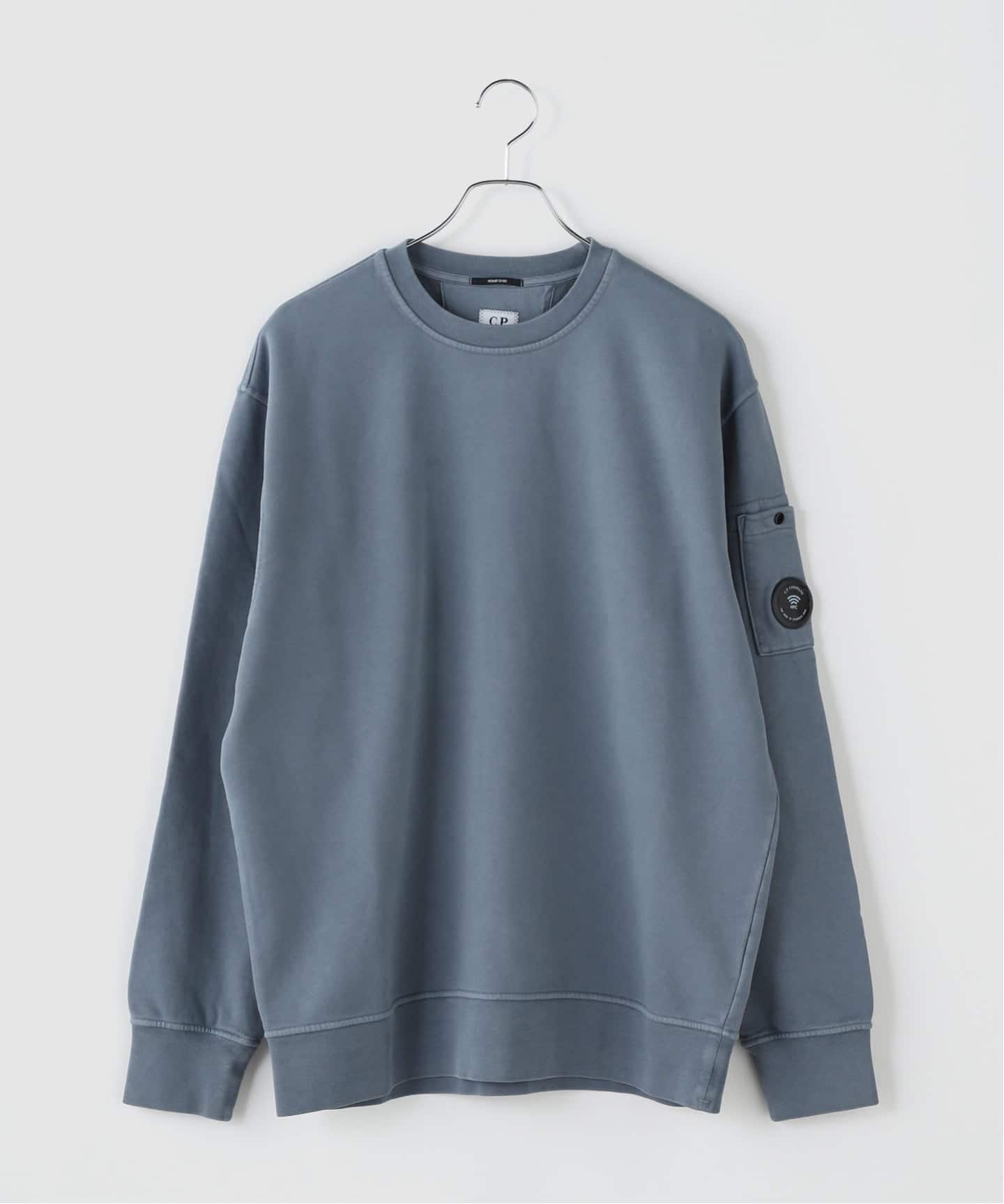 C.P.Company / シーピーカンパニー BRSHD EMRZD D.FLC CRWNCK LNS