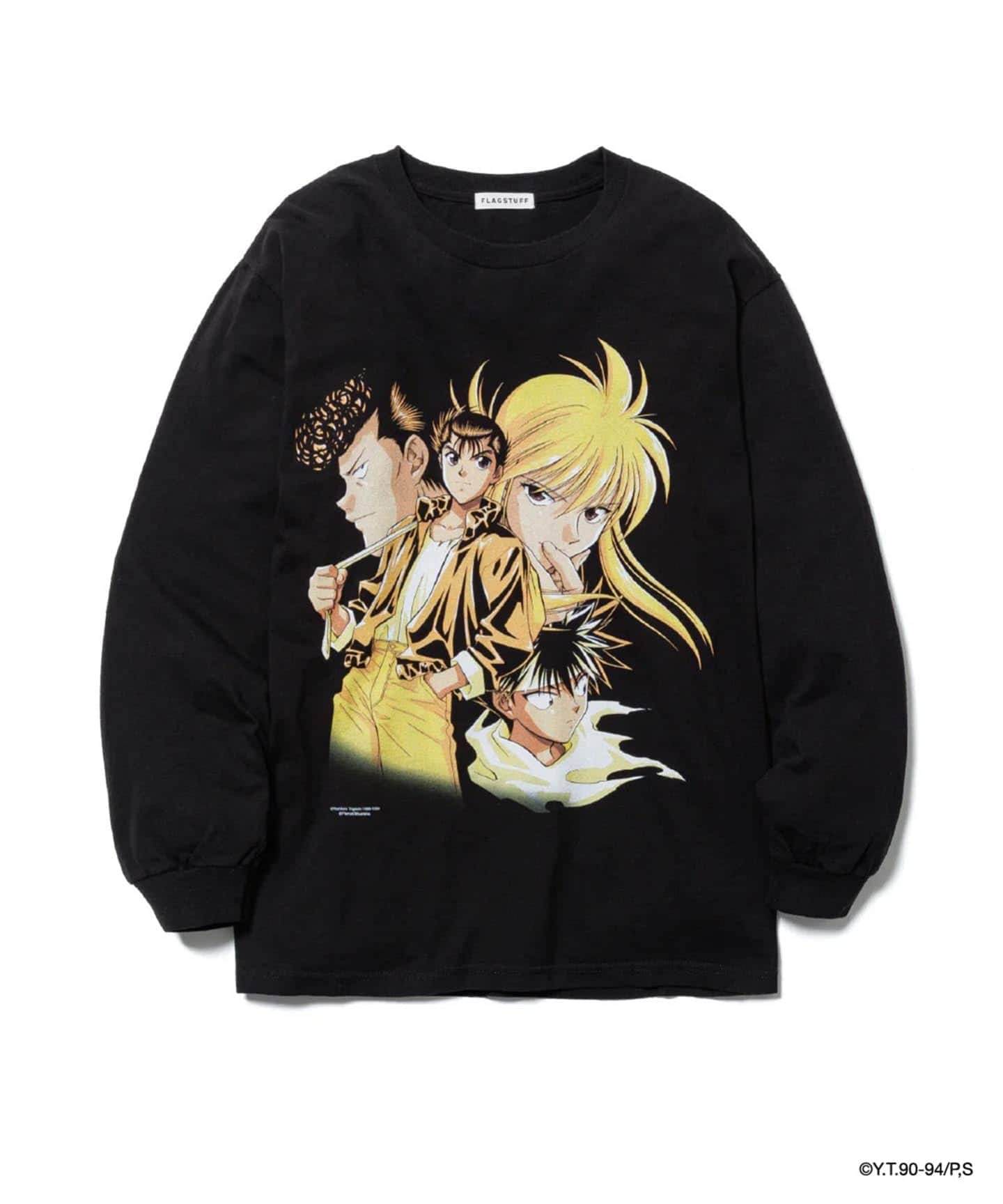 m.u Japoness / エムユー | DOCKING BICOLOR L/S T ロングスリーブTシャツ | F | ブラック/ベージュ/ホワイト | レディース ロングスリーブTシャツ(ホワイト) – Shizuka Kudo official goods store
