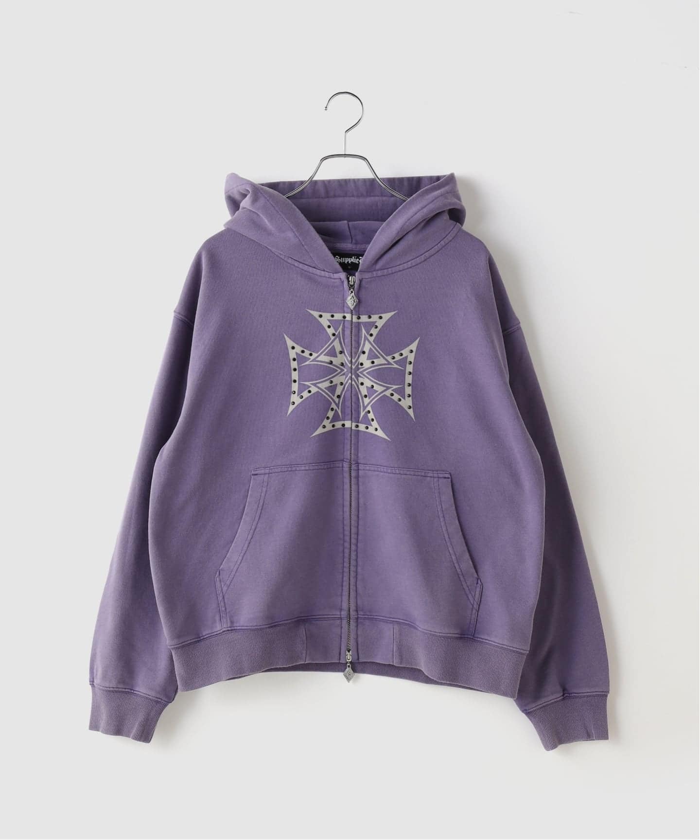 SUPPLIER / サプライヤー IronCross Rhinestone Zip Hoodie（パーカー