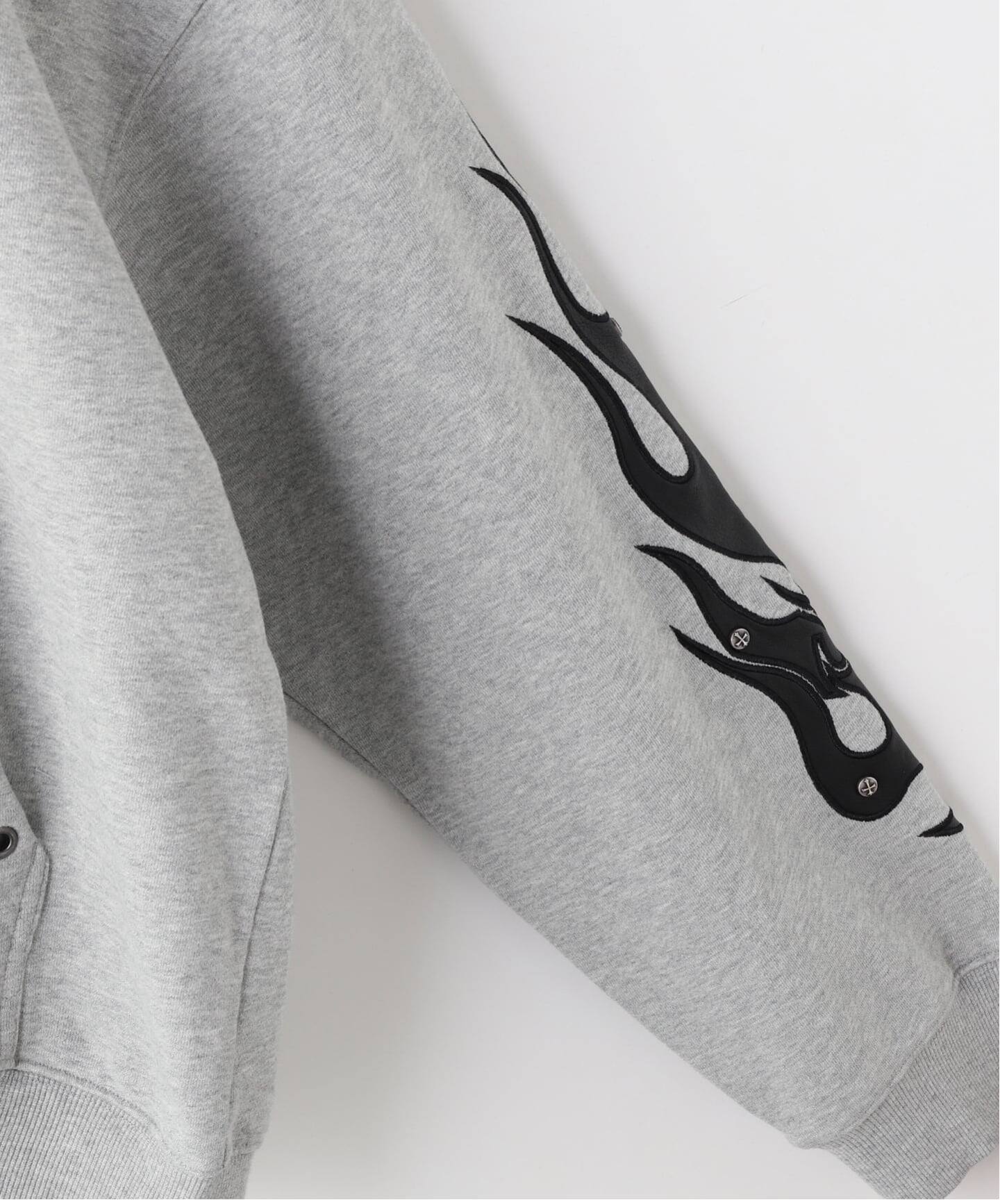 SUPPLIER / サプライヤー Fire Tribal Patch Zip Hoodie（パーカー