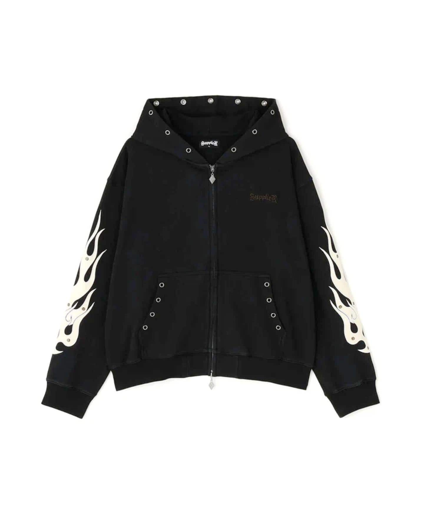 SUPPLIER / サプライヤー Fire Tribal Patch Zip Hoodie（パーカー