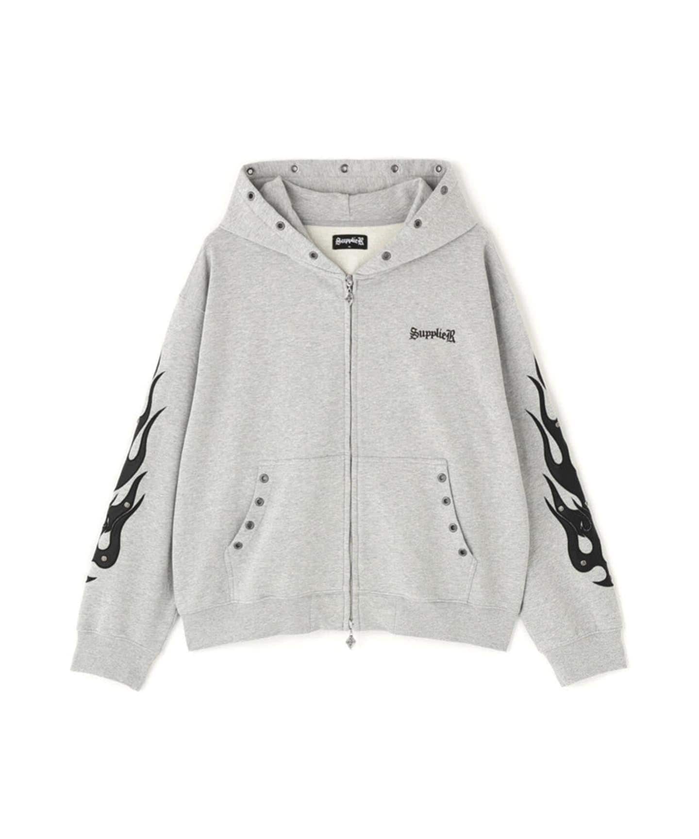Fire Tribal Zip Hoodie SUPPLIER サプライヤー SUPPLIER / サプライヤー Fire Tribal Patch Zip Hoodie（パーカー