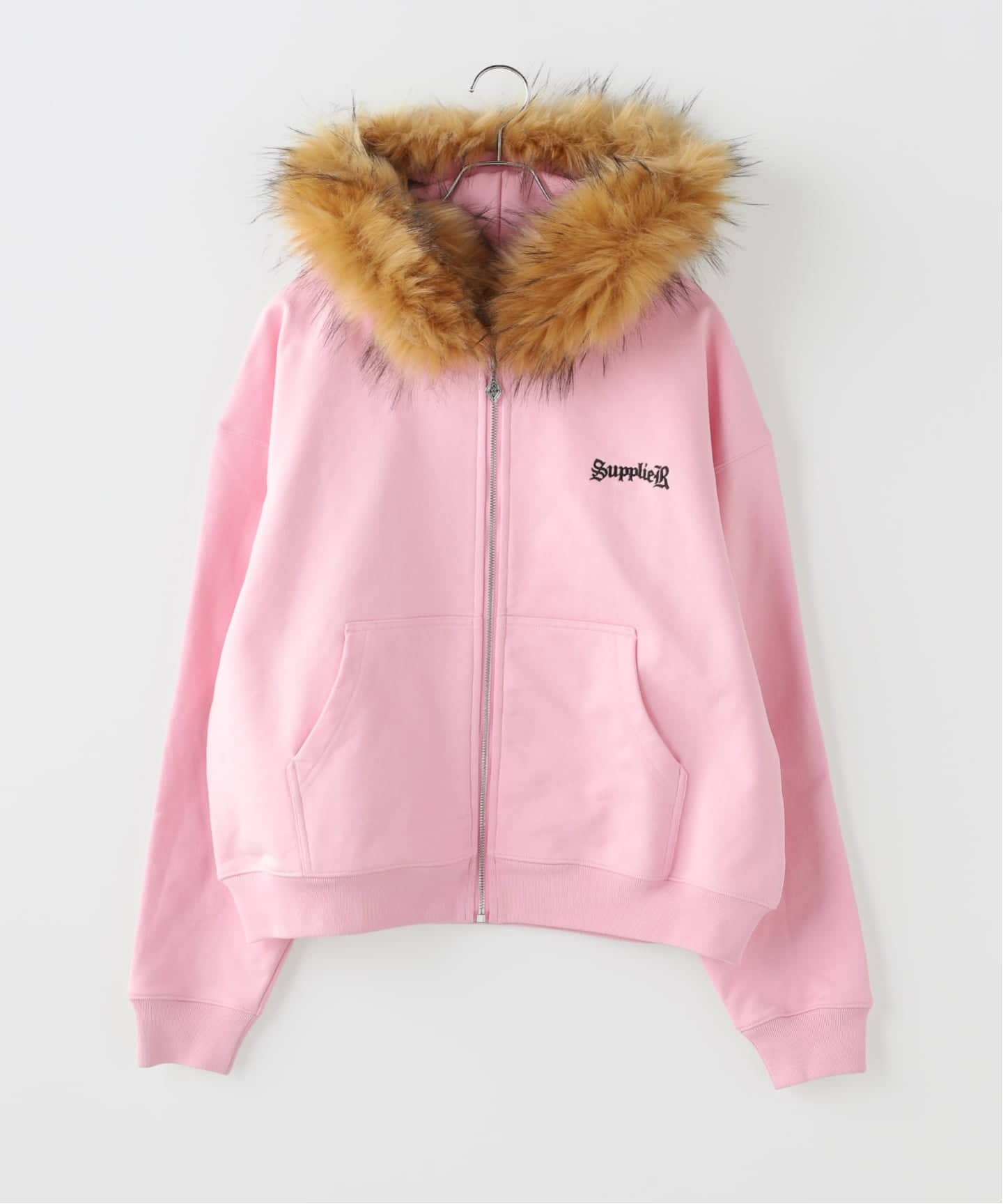 SUPPLIER / サプライヤー Fur Cross Zip Hoodie(パーカー)|JOINT SUPPLIER / サプライヤー Fur Cross Zip Hoodie(パーカー)|JOINT