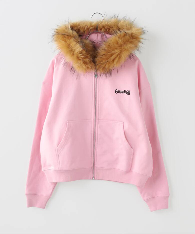 SUPPLIER / サプライヤー Fur Cross Zip Hoodie（パーカー）｜JOINT 