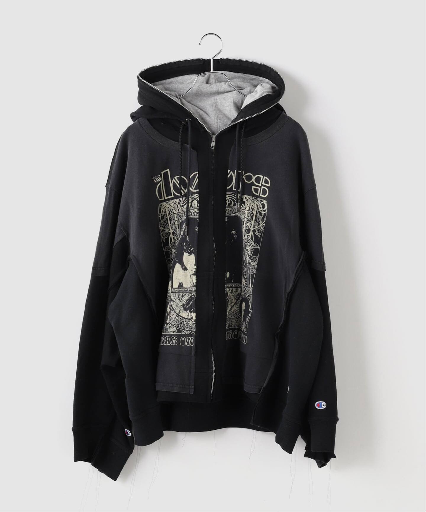 DISCOVERED / ディスカバード Band Tee Sweat Hoodie（パーカー 