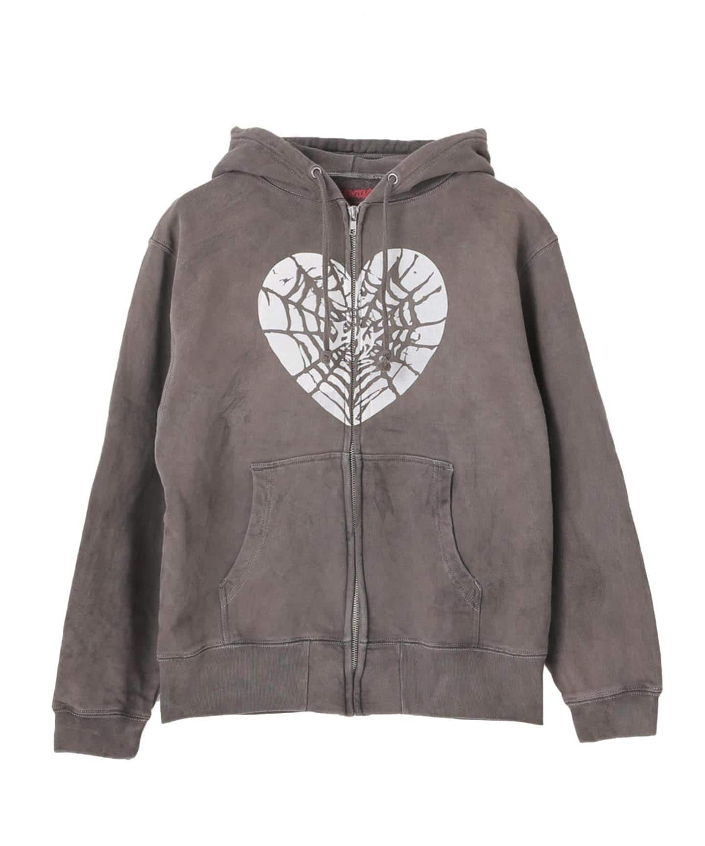 Little Willow / リトルウィロー 別注 HEART SPIDER ZIP HOODIE