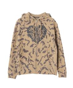 Little Willow / リトルウィロー 別注 HEART SPIDER ZIP HOODIE 