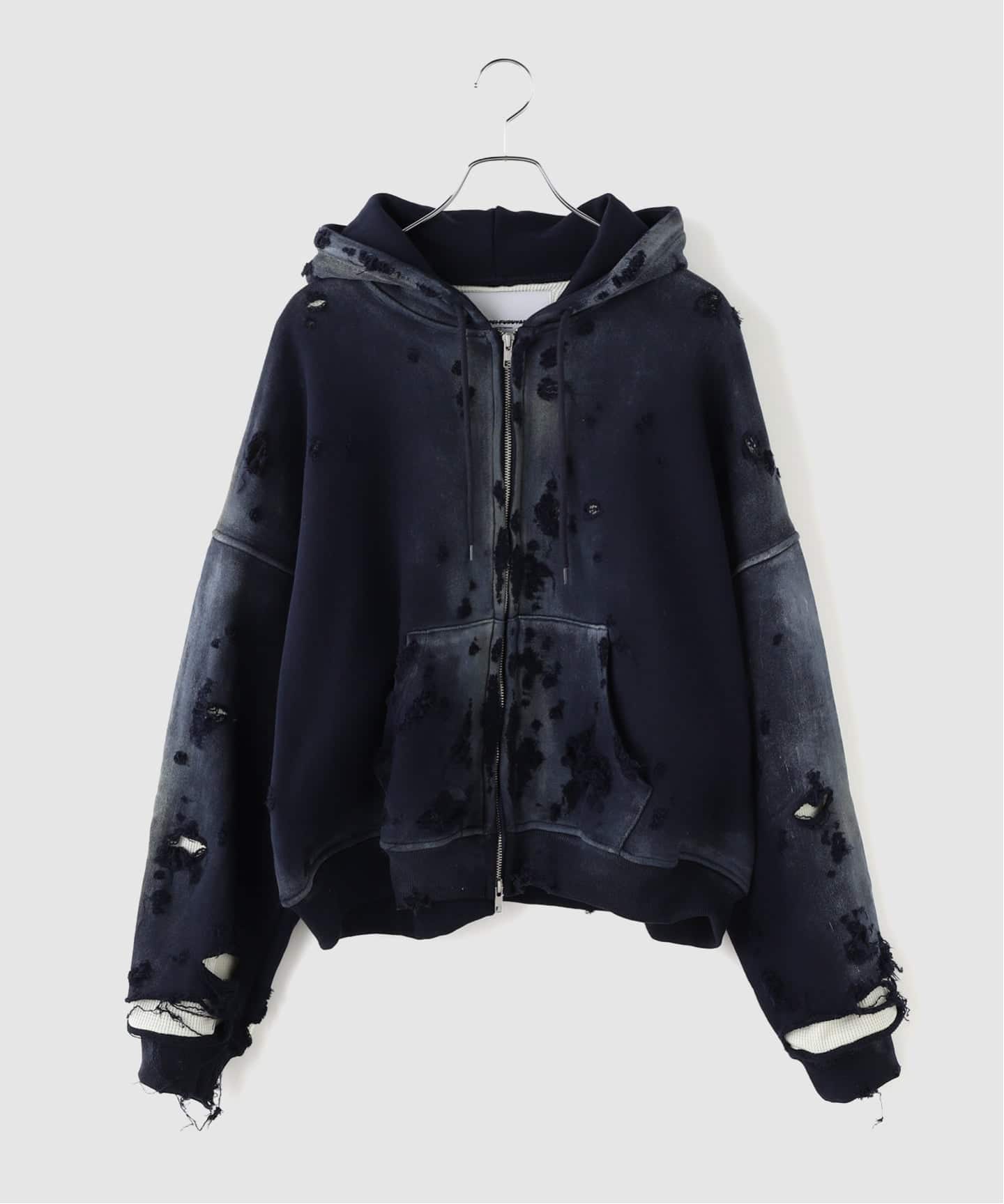 PHINGERIN / フィンガリン CORDY KNIT ZIP HOODIE（パーカー