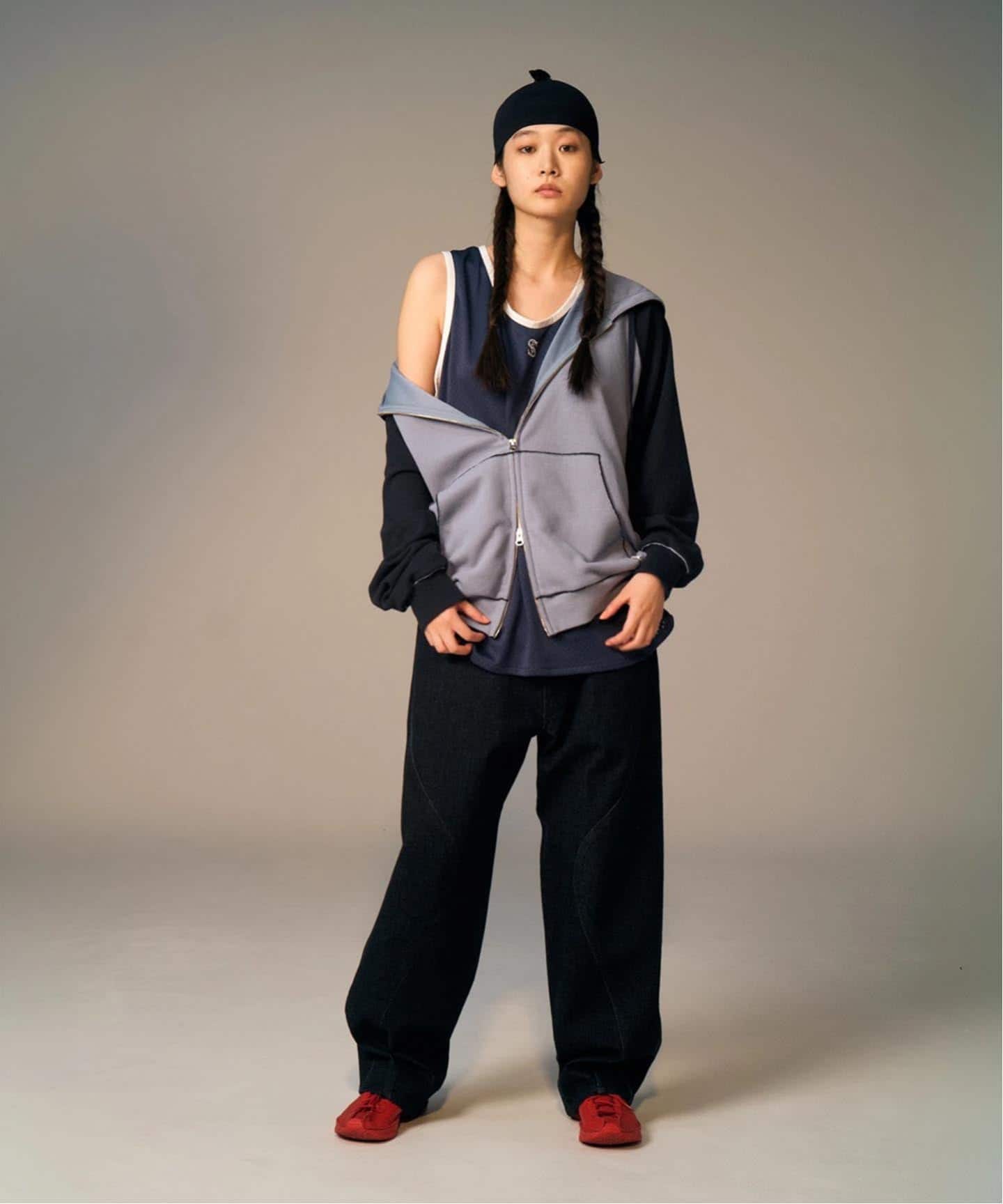 DIASPORA SKATEBOARDS/ディアスポラスケートボード Full Zip Hooded