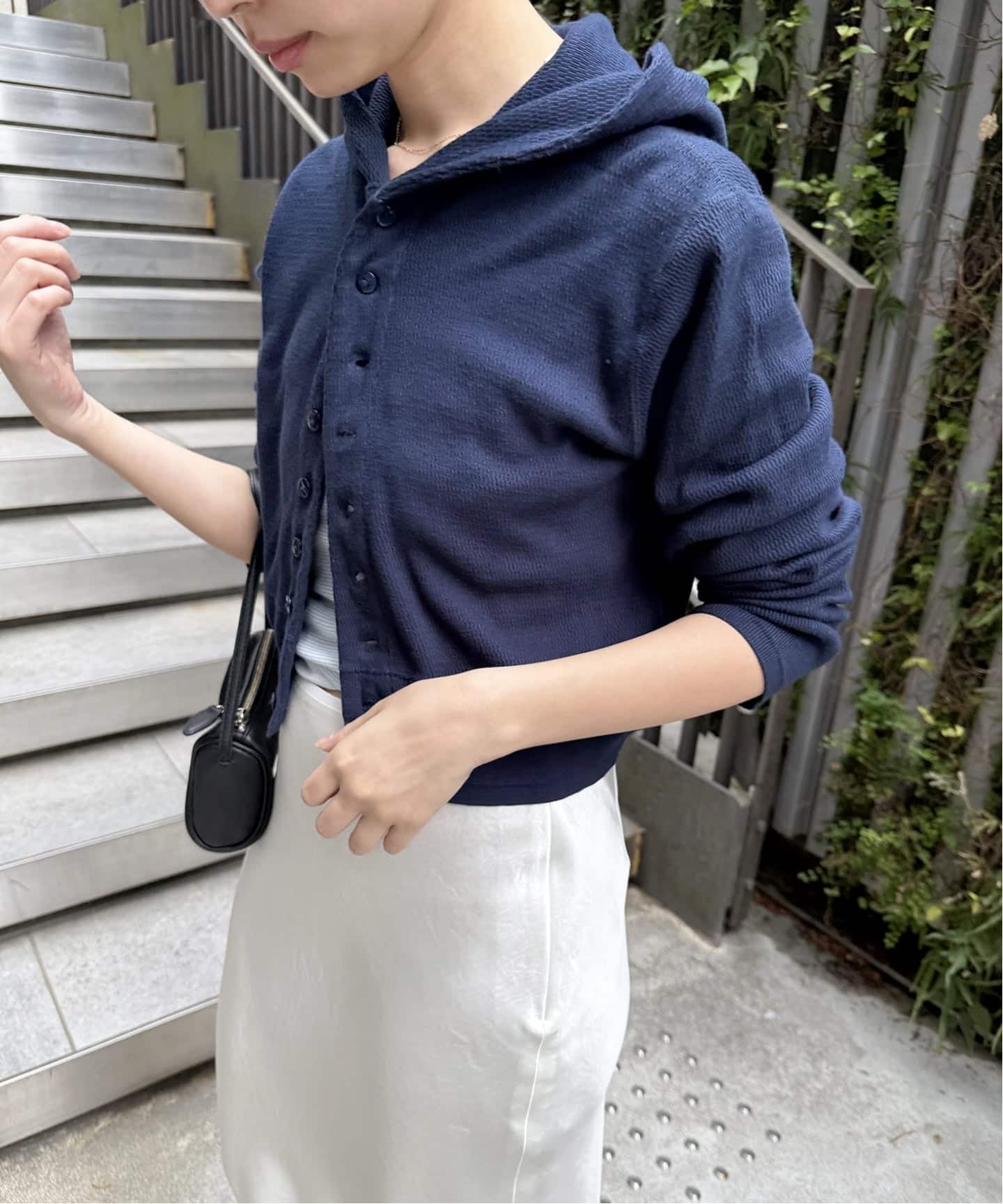 FAITH×LULU】cotton Thermal hoodie cardigan（Tシャツ／カットソー