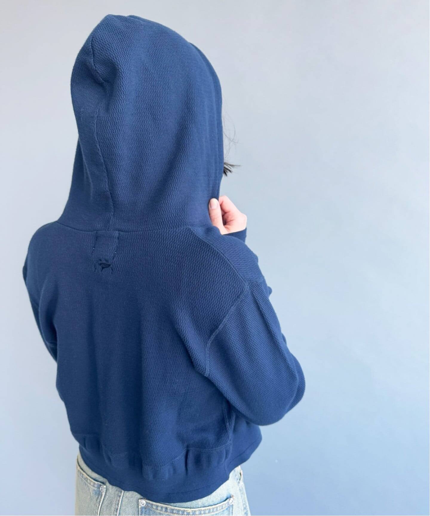 FAITH×LULU】cotton Thermal hoodie cardigan（Tシャツ／カットソー