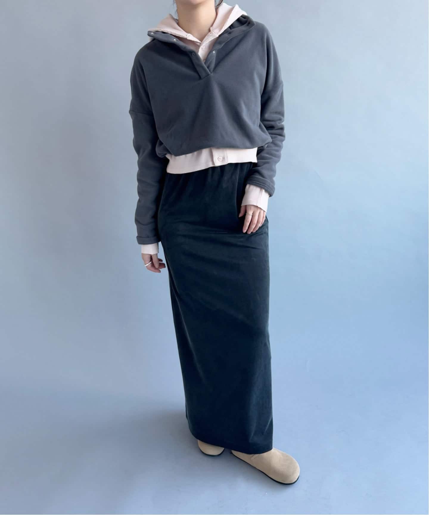 FAITH×LULU】Thermal hoodie cardigan（Tシャツ／カットソー）｜EDIT