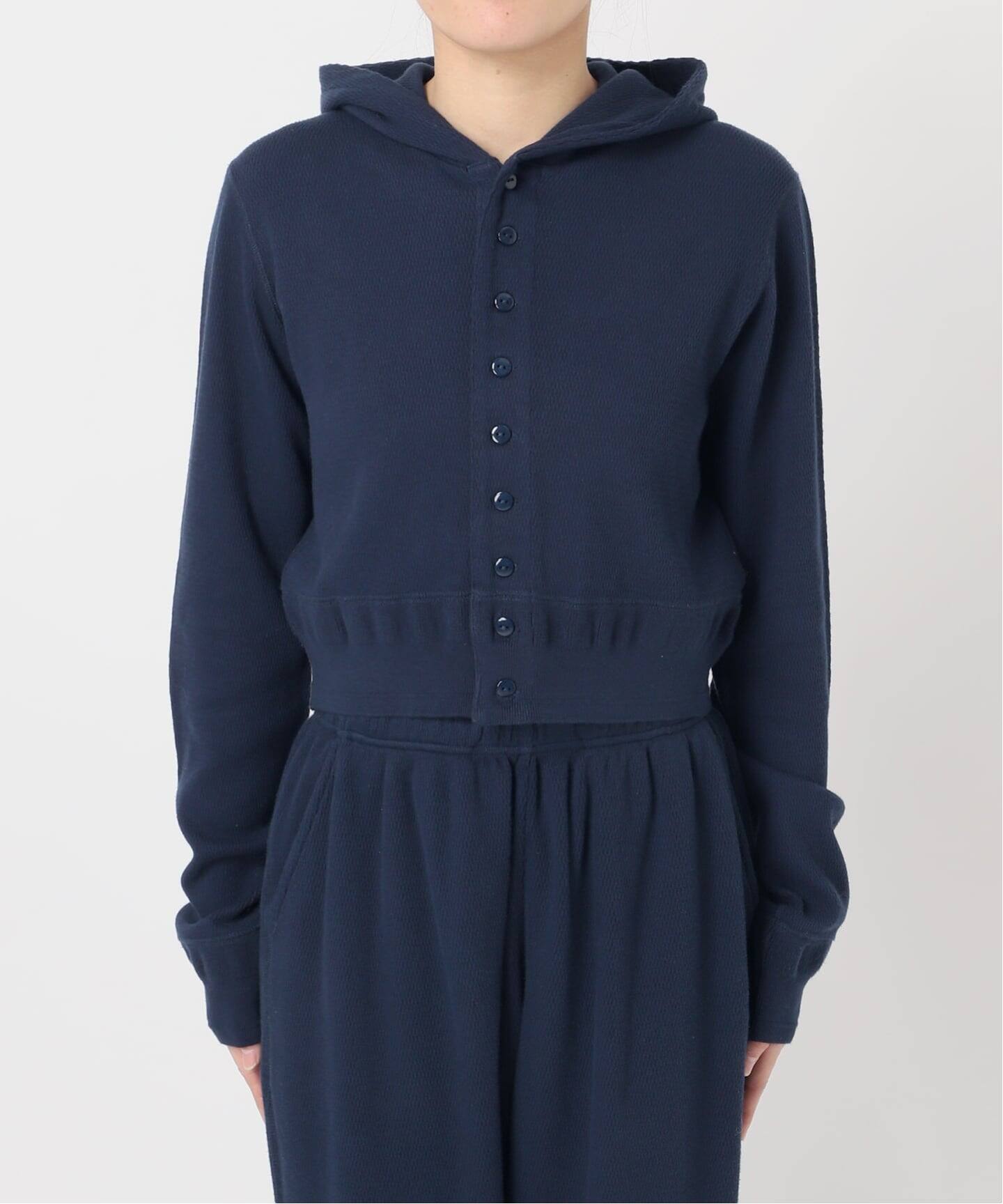 FAITH×LULU】cotton Thermal hoodie cardigan（Tシャツ／カットソー 