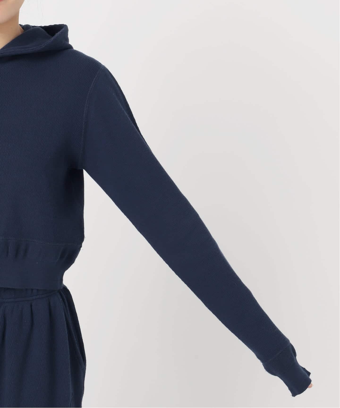 FAITH×LULU】cotton Thermal hoodie cardigan（Tシャツ／カットソー