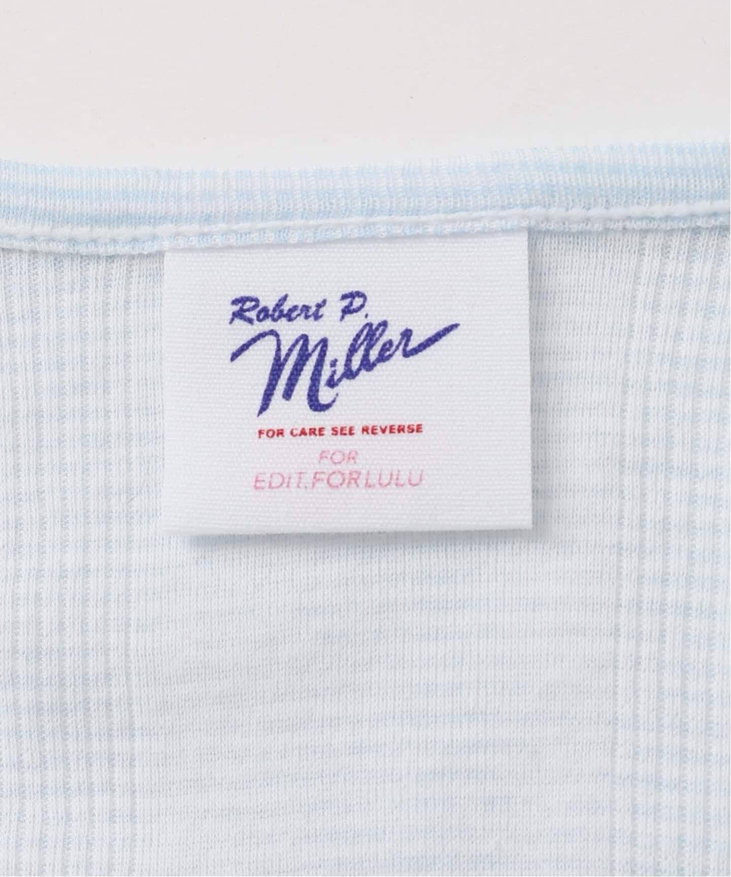 EDIT. FOR LULU 別注【miller×lulu】シアーツイントップス 別注【miller×lulu】シアーツイントップス（Tシャツ／カットソー