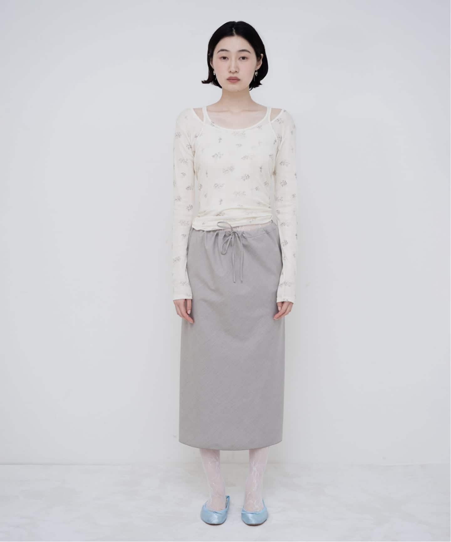 miller*lulu シアーツイントップス（Tシャツ／カットソー）｜EDIT.FOR