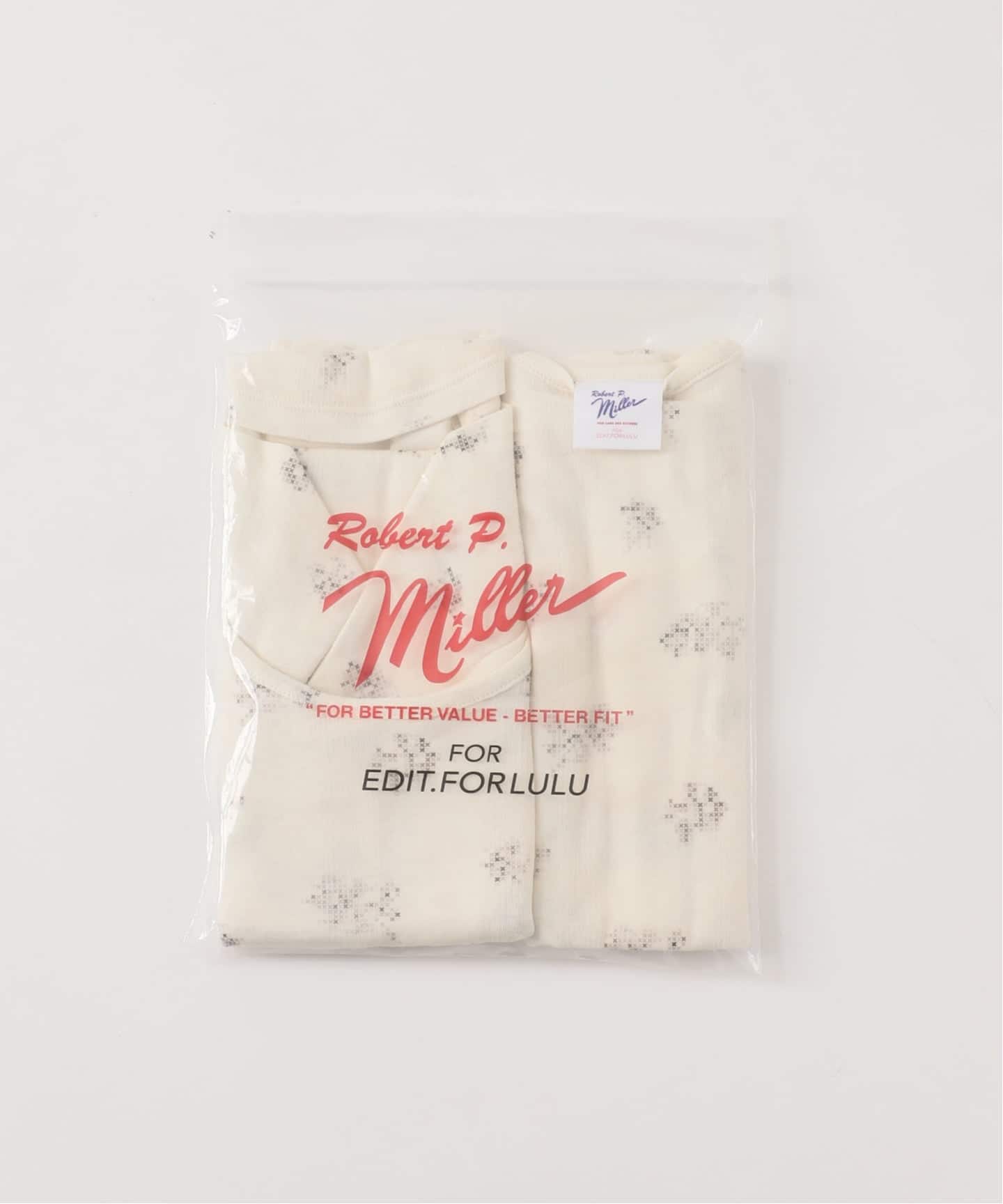 miller*lulu シアーツイントップス（Tシャツ／カットソー）｜EDIT.FOR