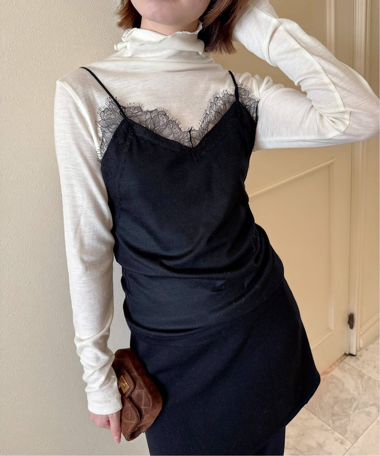 Superior Lace Camisole（Tシャツ／カットソー）｜EDIT.FOR LULU 
