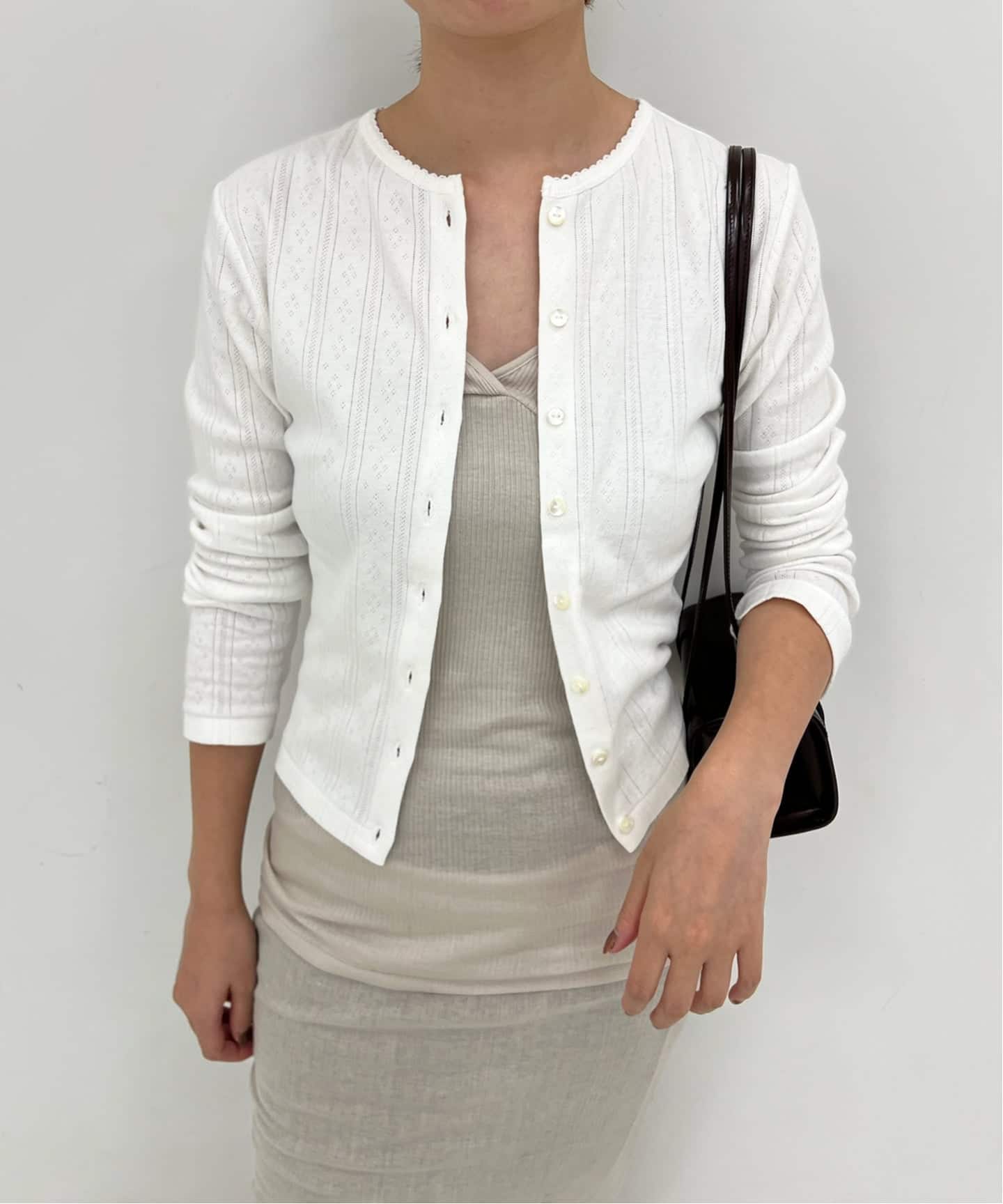 petite LULU eyelet cardigan（Tシャツ／カットソー）｜EDIT.FOR LULU