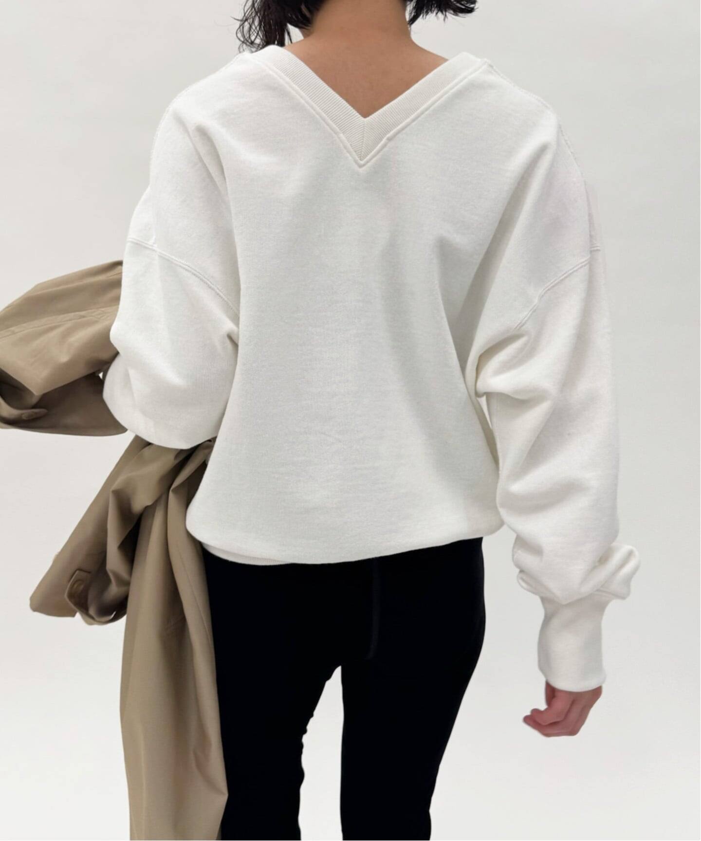 ディープVネックスウェット（スウェット）｜EDIT.FOR LULU（エディット