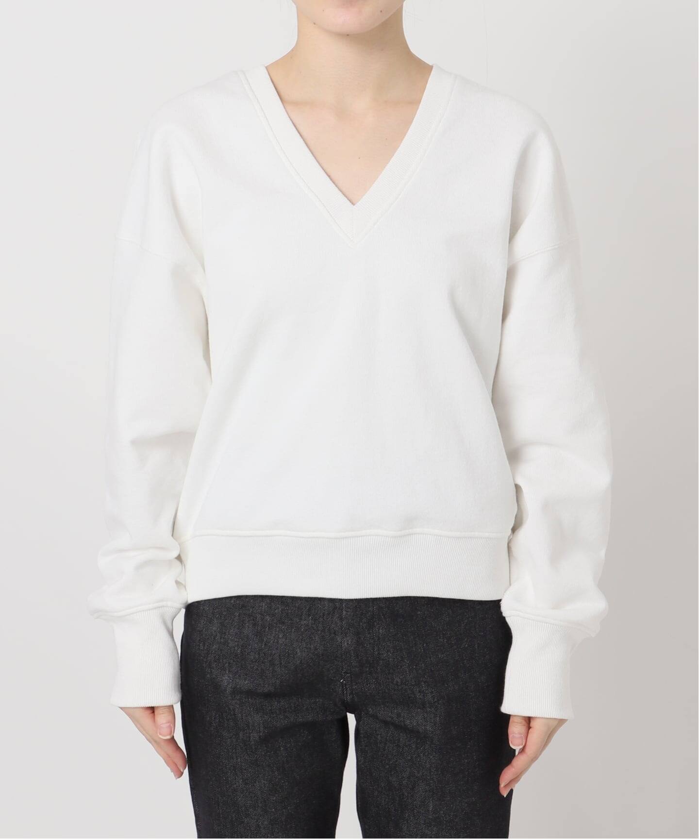 ディープVネックスウェット（スウェット）｜EDIT.FOR LULU（エディット