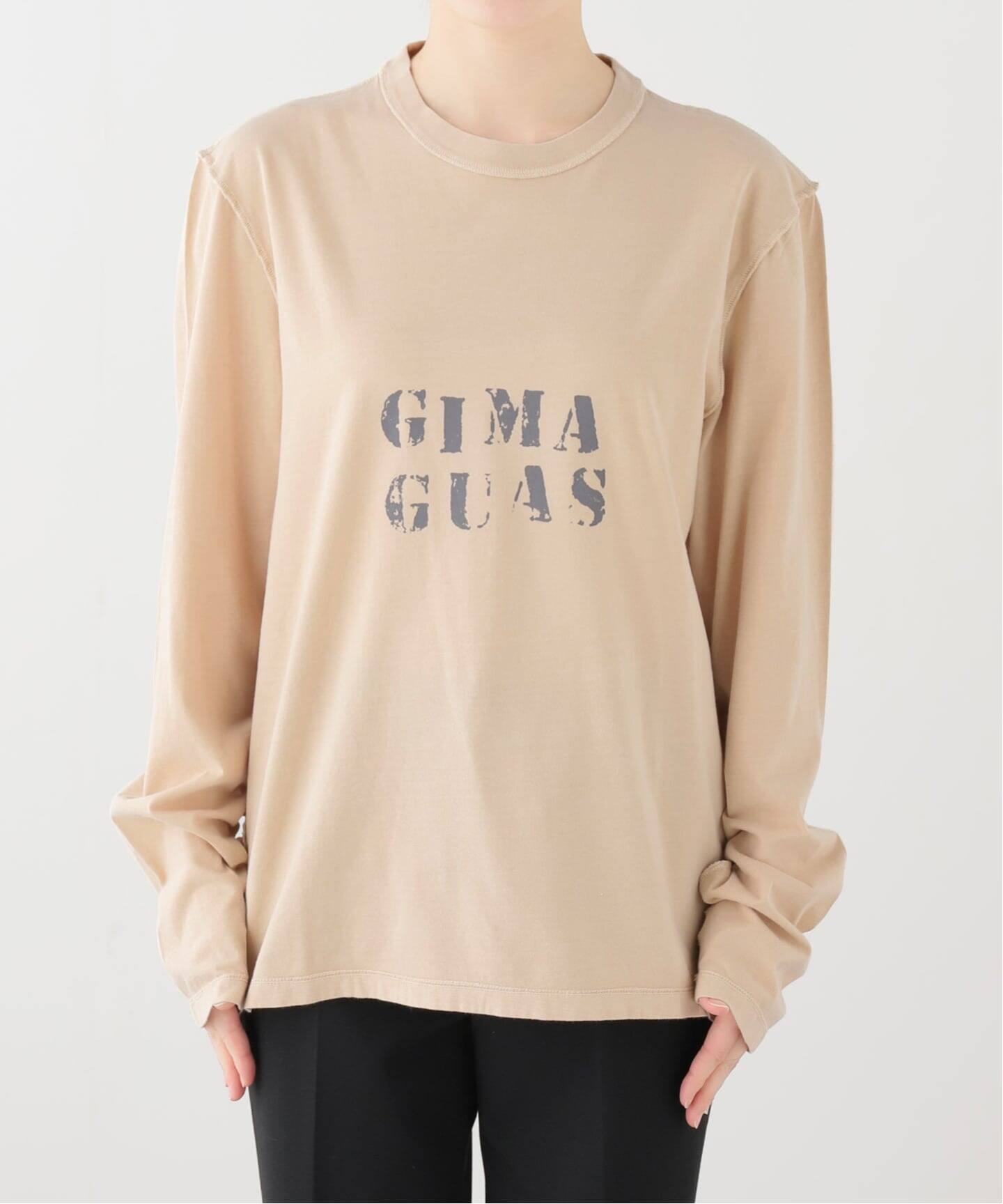 gimaguas/ギマガス】GIMA LS T-SHIRT（Tシャツ／カットソー）｜EDIT