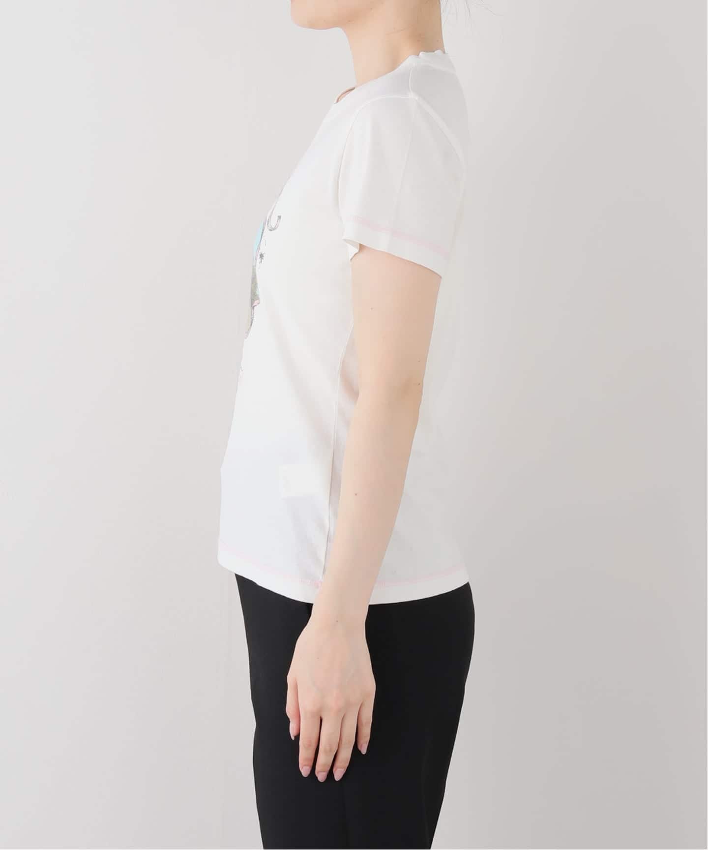 GANNI/ガニー】Basic Cotton Jersey Baby Fit Qixi（Tシャツ